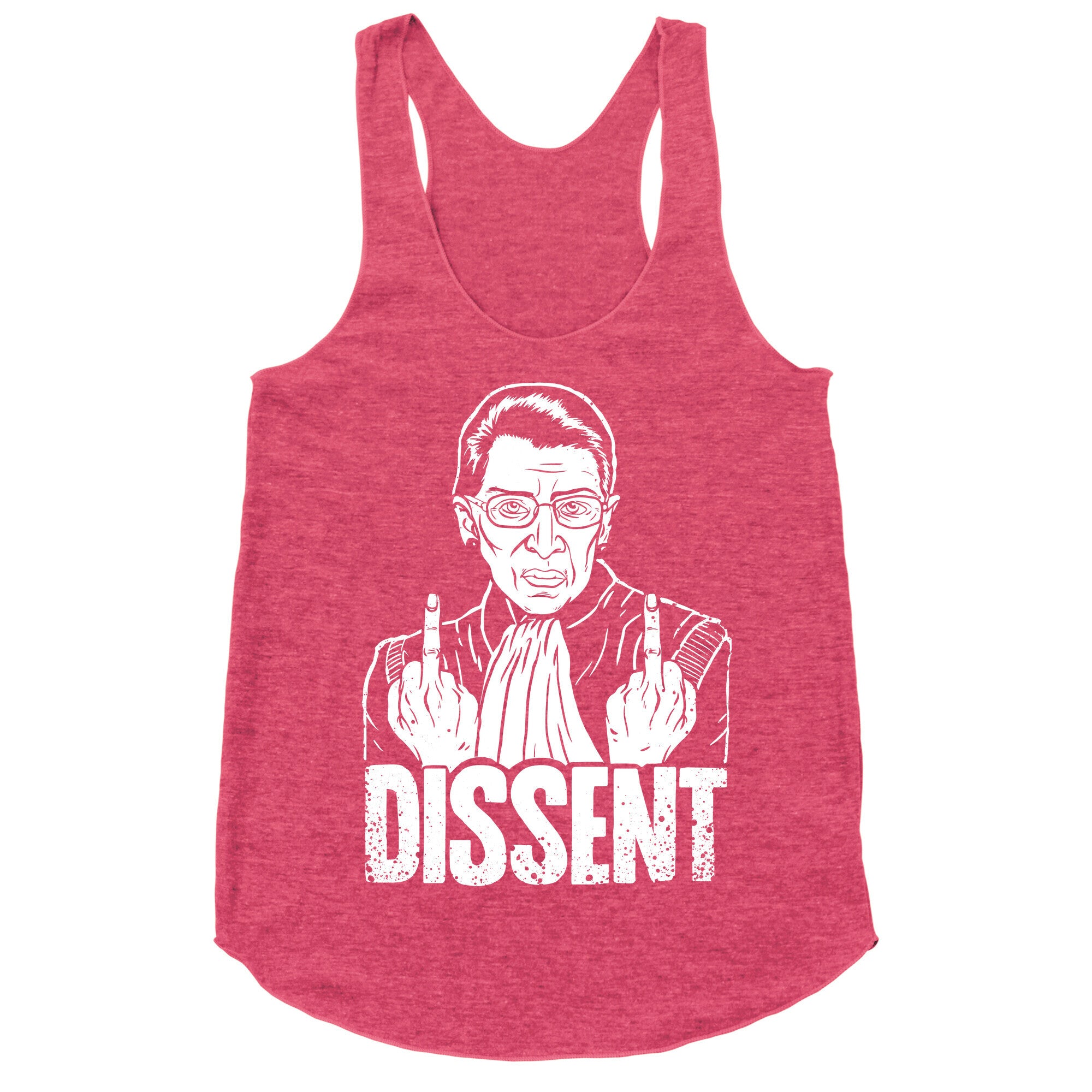 Ruth Bader Ginsburg Dissent Racerback Tank