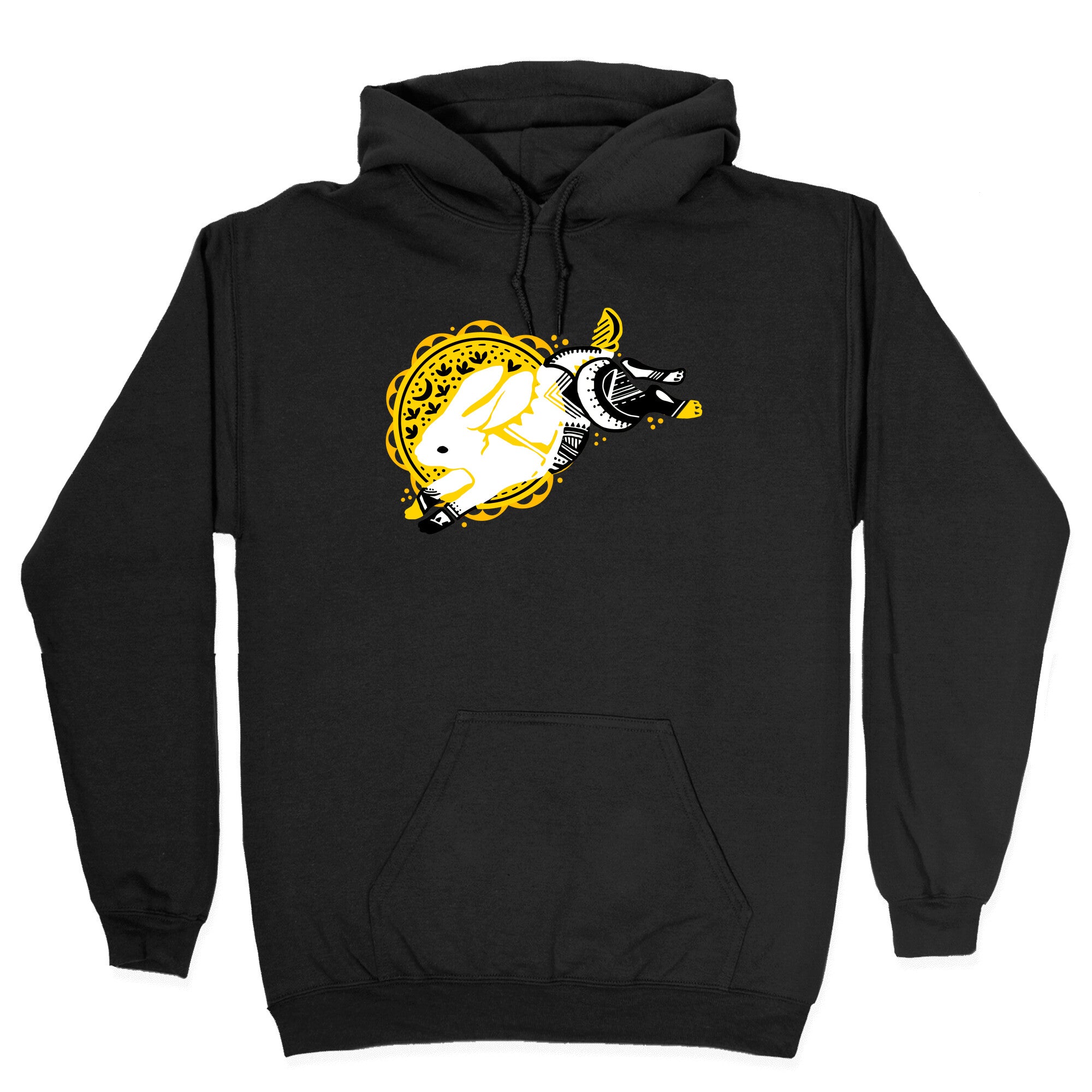 Tribal Rabbit Hoodie