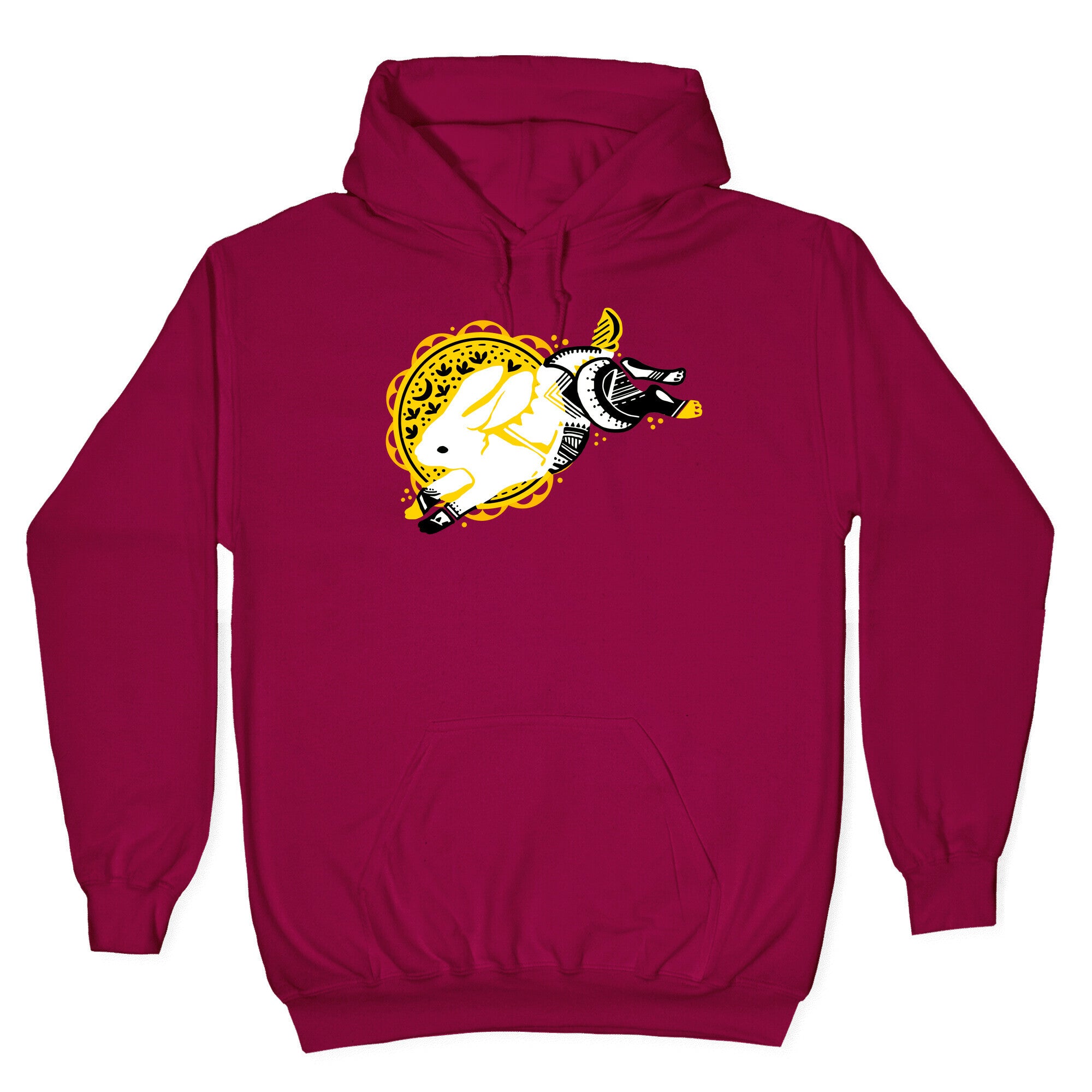 Tribal Rabbit Hoodie