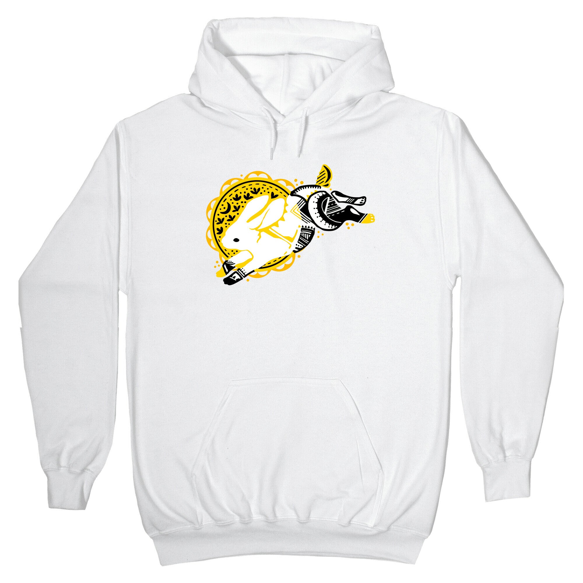 Tribal Rabbit Hoodie