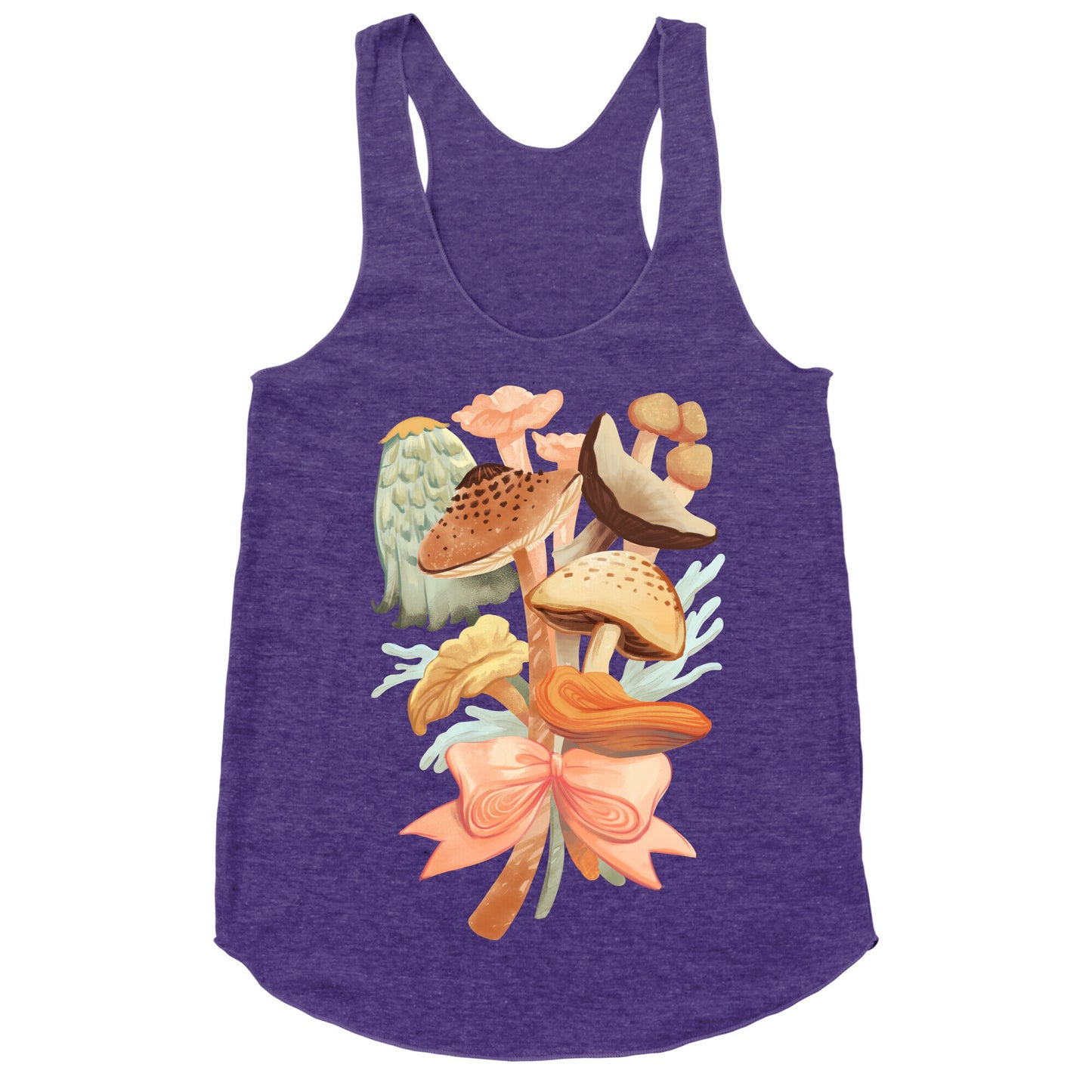 Bouquet Of Mushrooms Racerback Tank