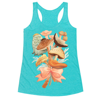 Bouquet Of Mushrooms Racerback Tank