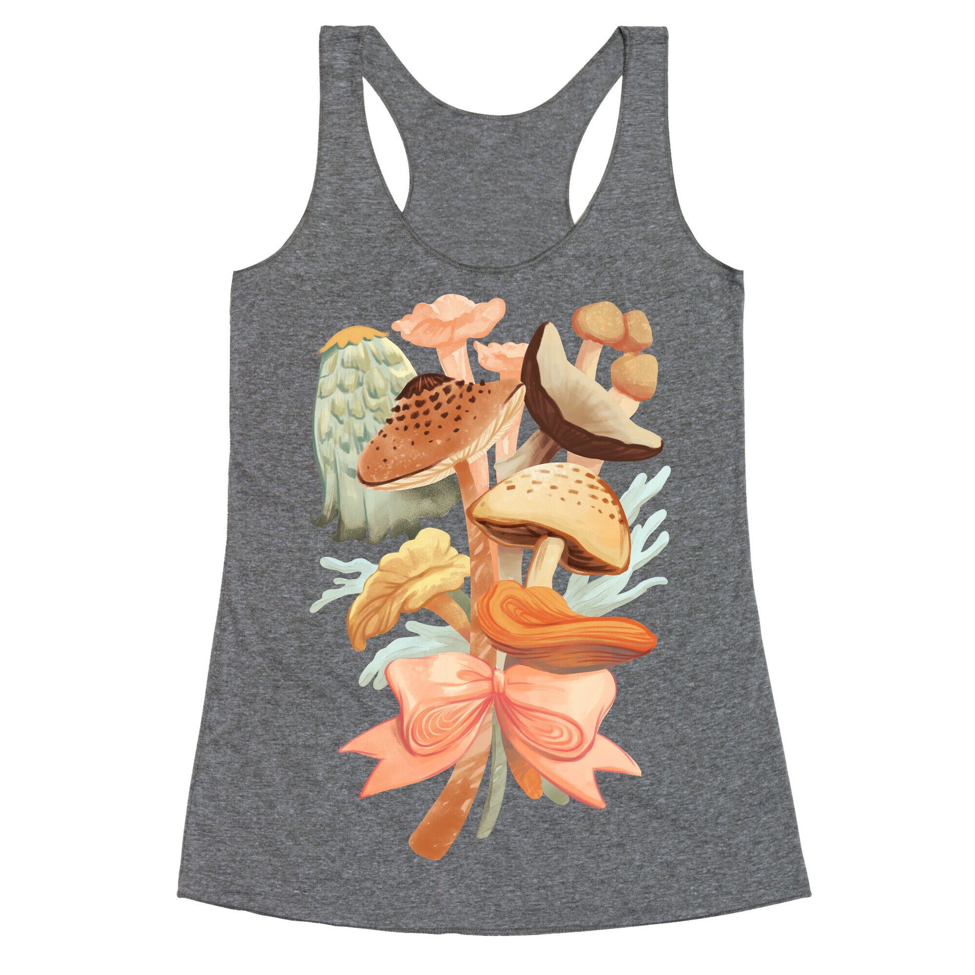Bouquet Of Mushrooms Racerback Tank