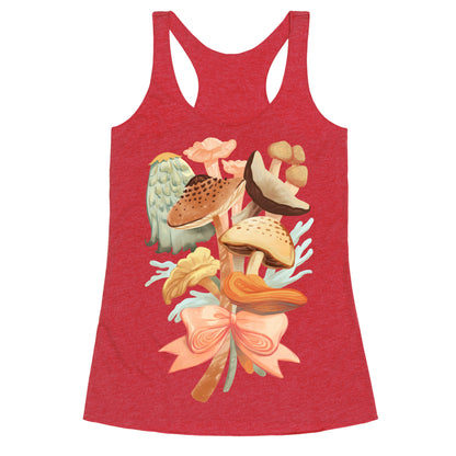 Bouquet Of Mushrooms Racerback Tank