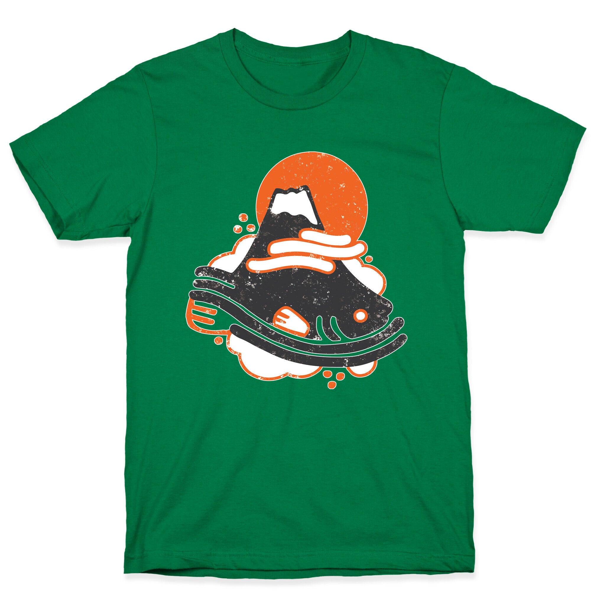 Mount Fuji Fish T-Shirt
