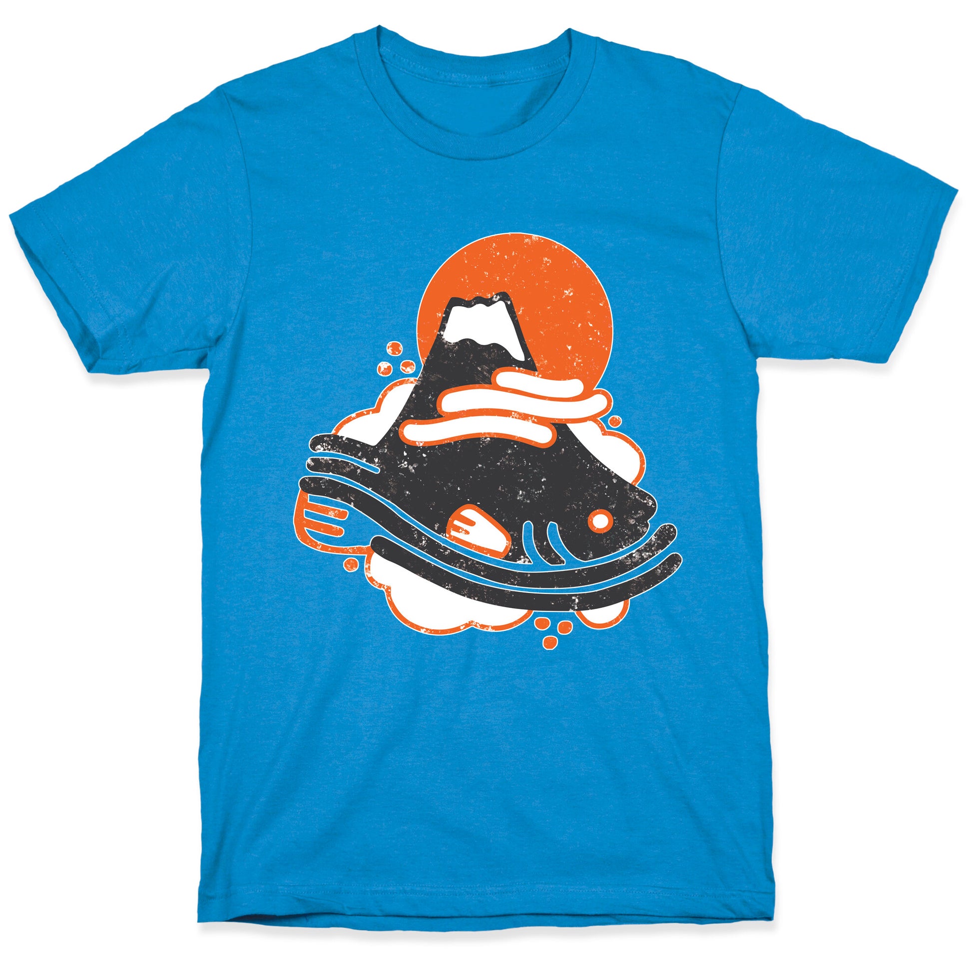 Mount Fuji Fish T-Shirt