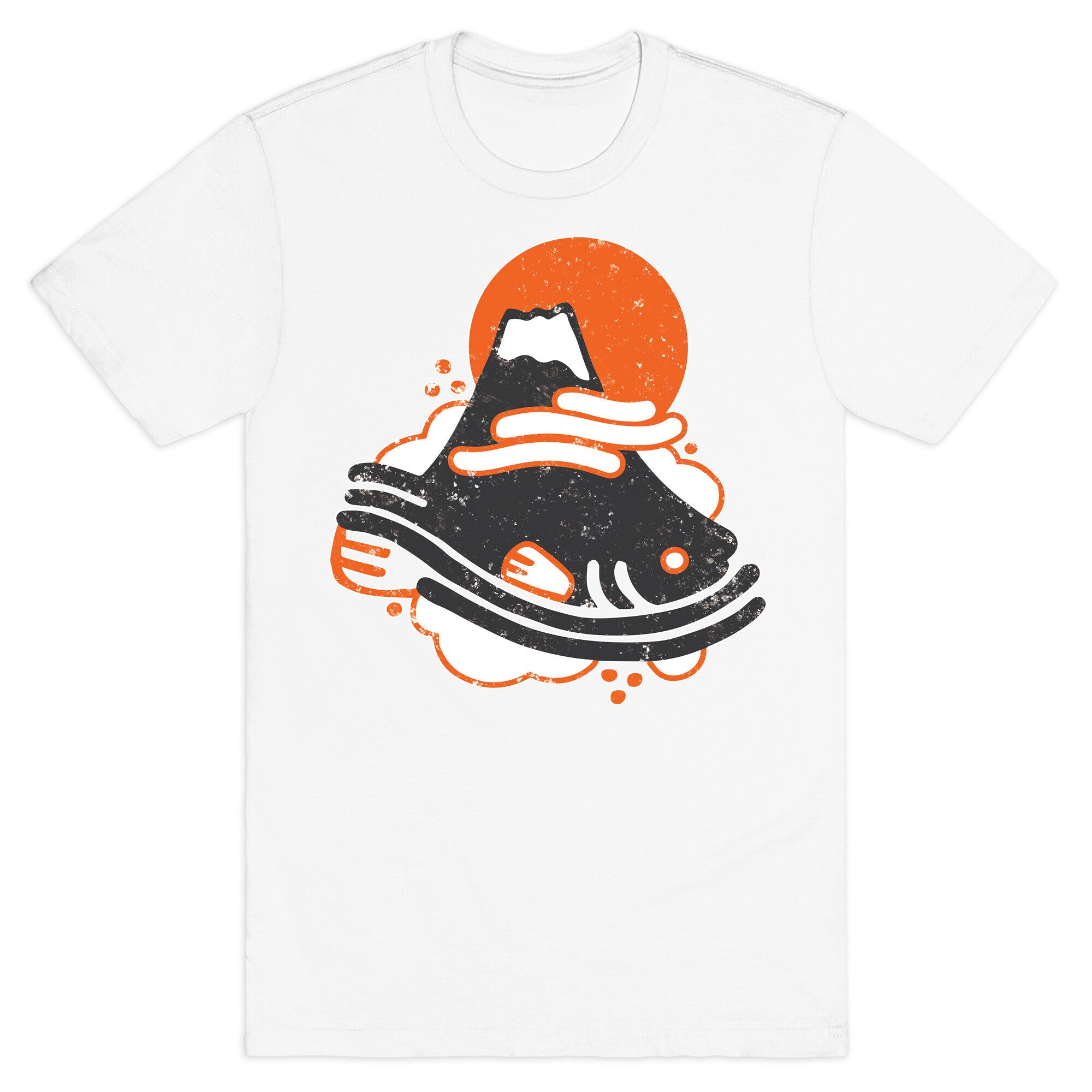 Mount Fuji Fish T-Shirt