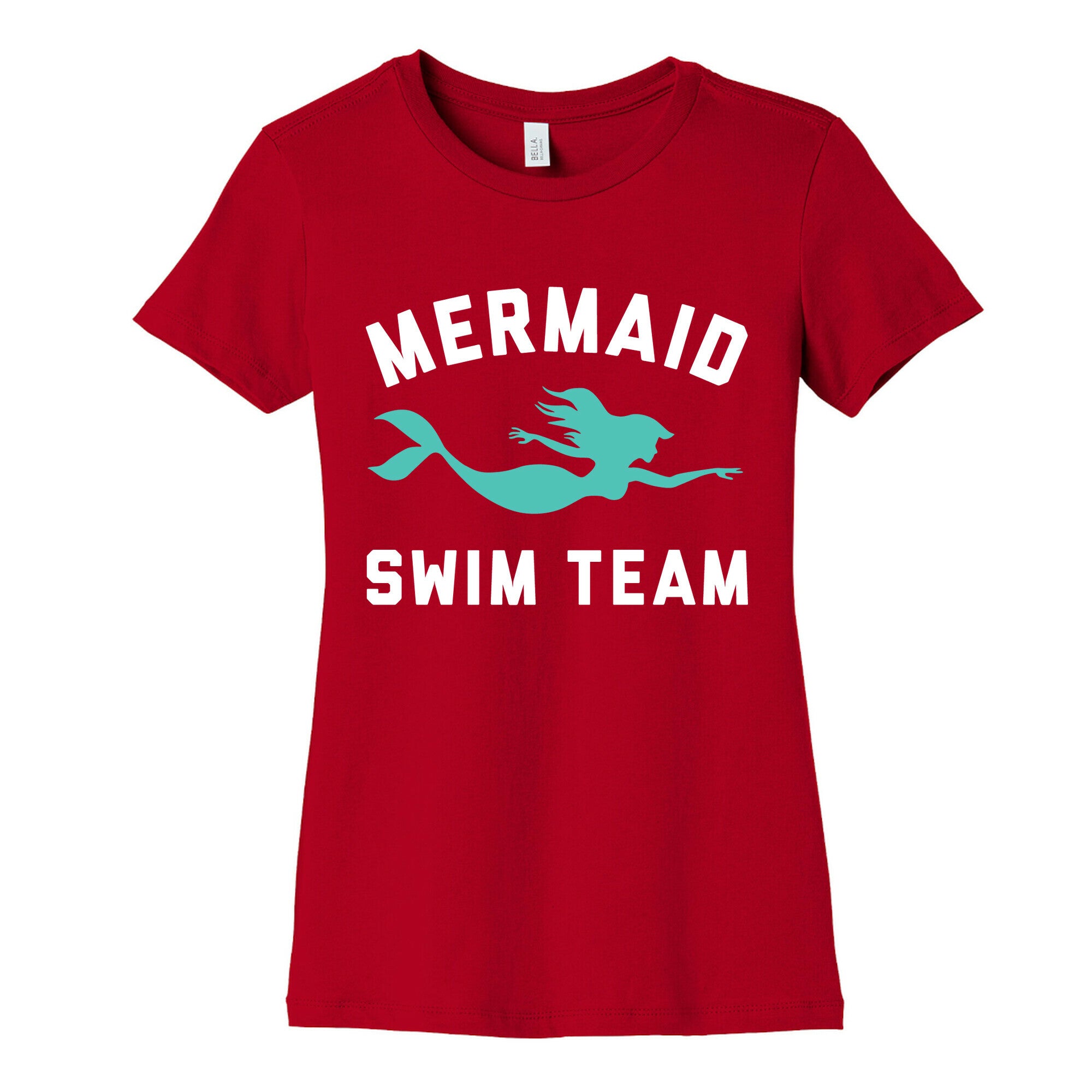 Mermaid Swim Team Women's Cotton Tee