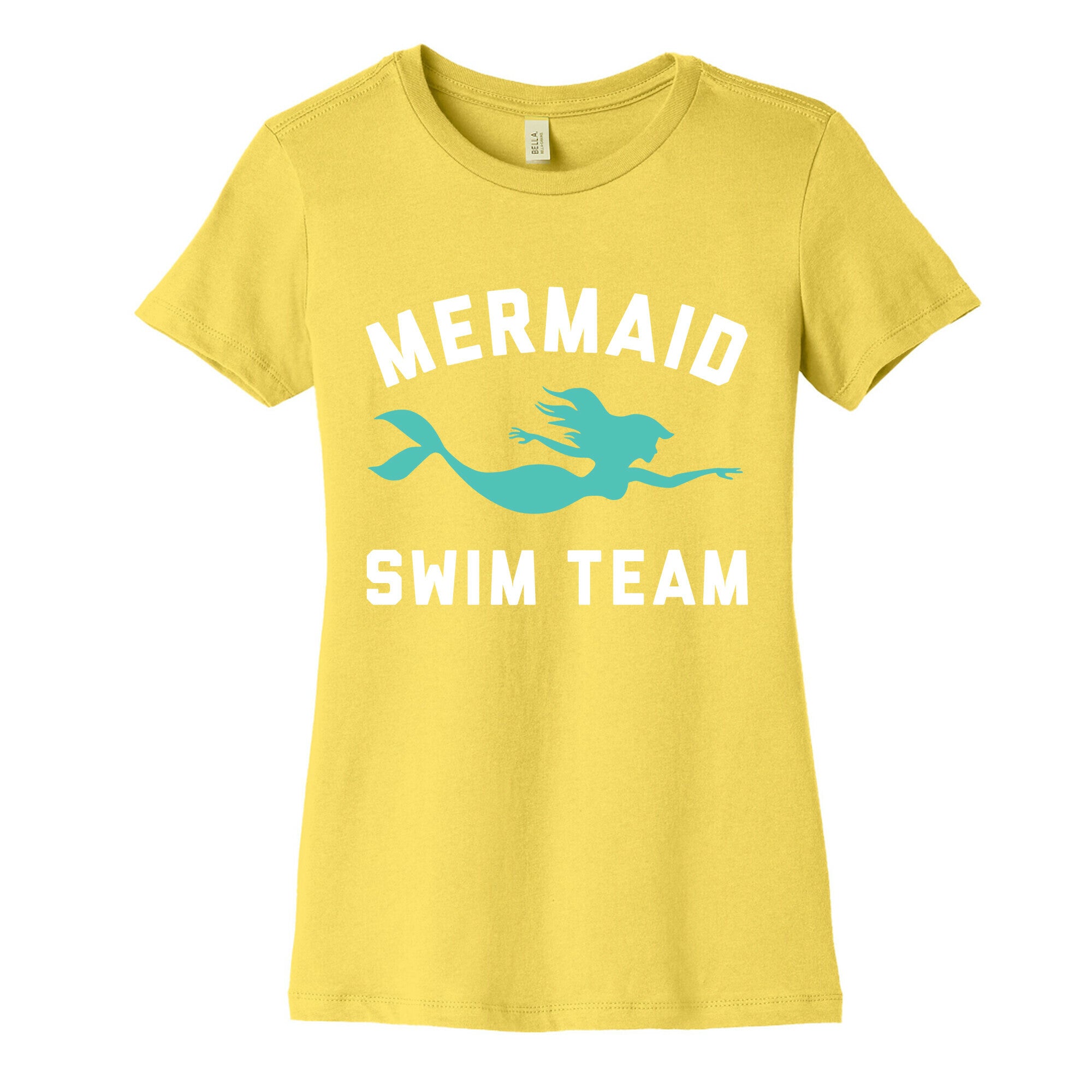 Mermaid Swim Team Women's Cotton Tee