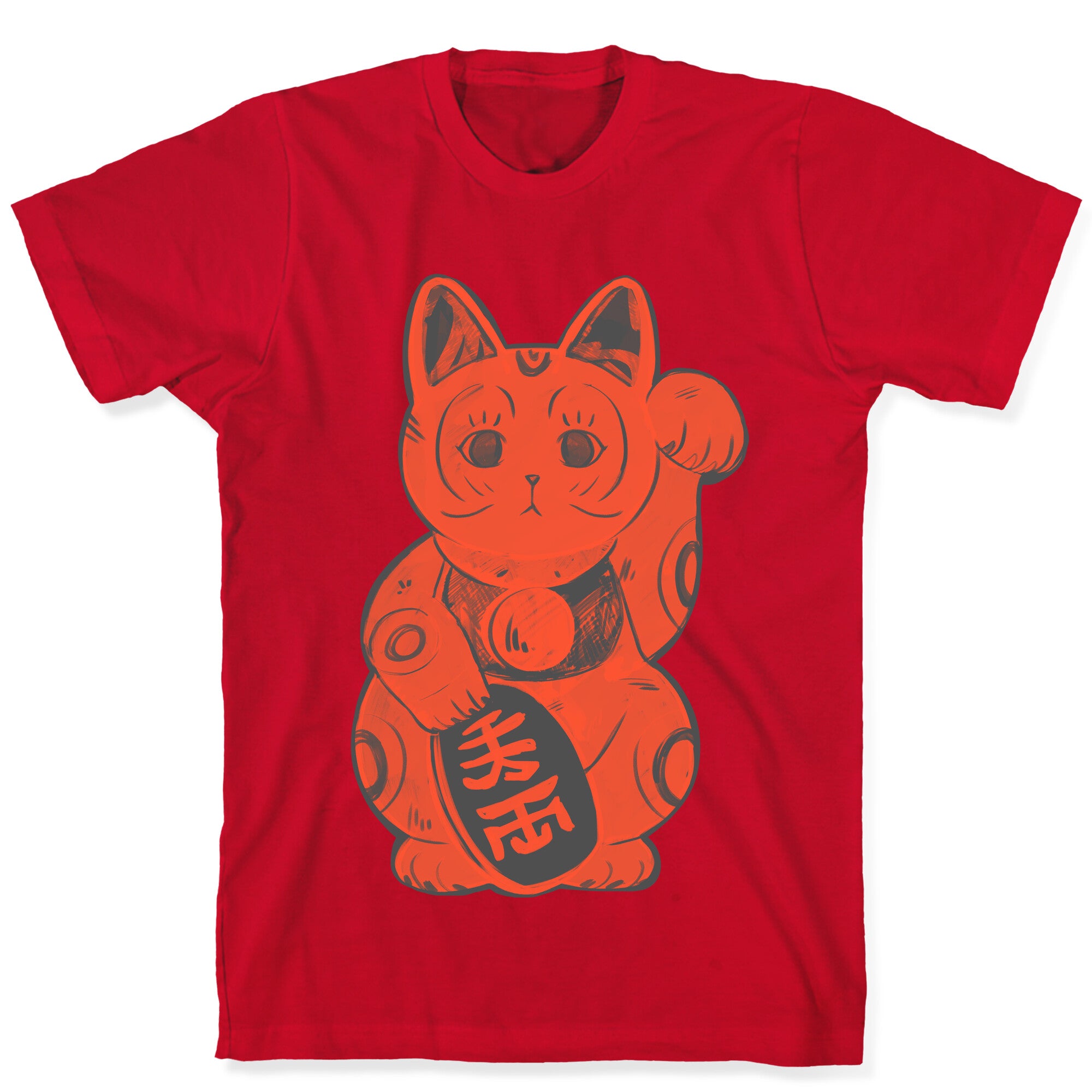 Japanese Lucky Cat T-Shirt