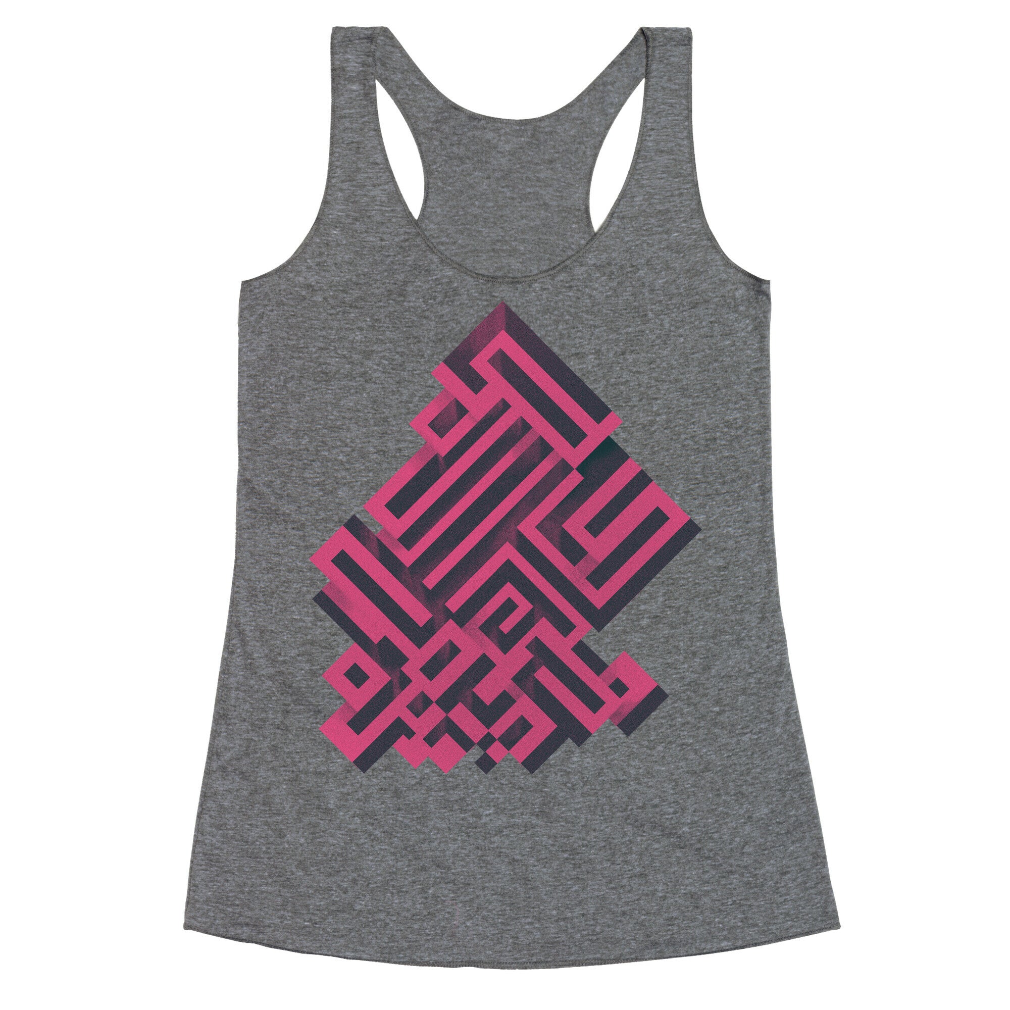Bismuth Maze Racerback Tank