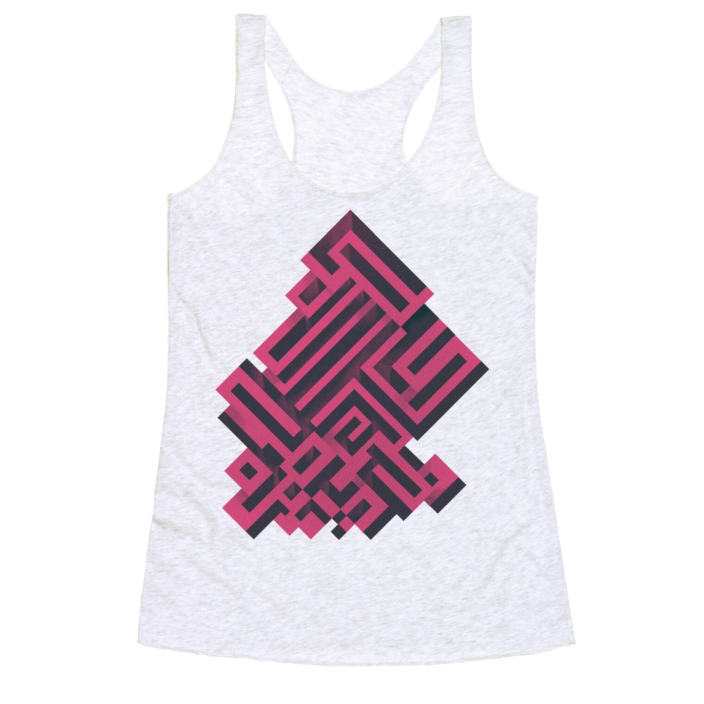 Bismuth Maze Racerback Tank