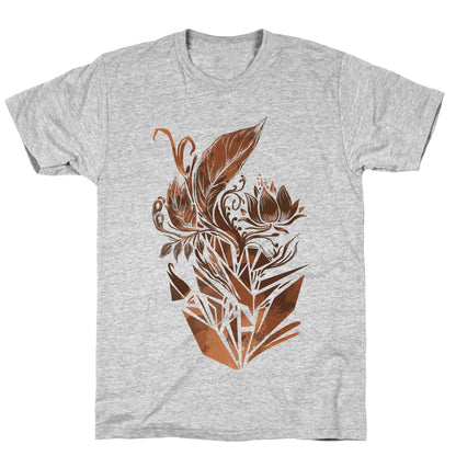 Leaves in Geometry T-Shirt