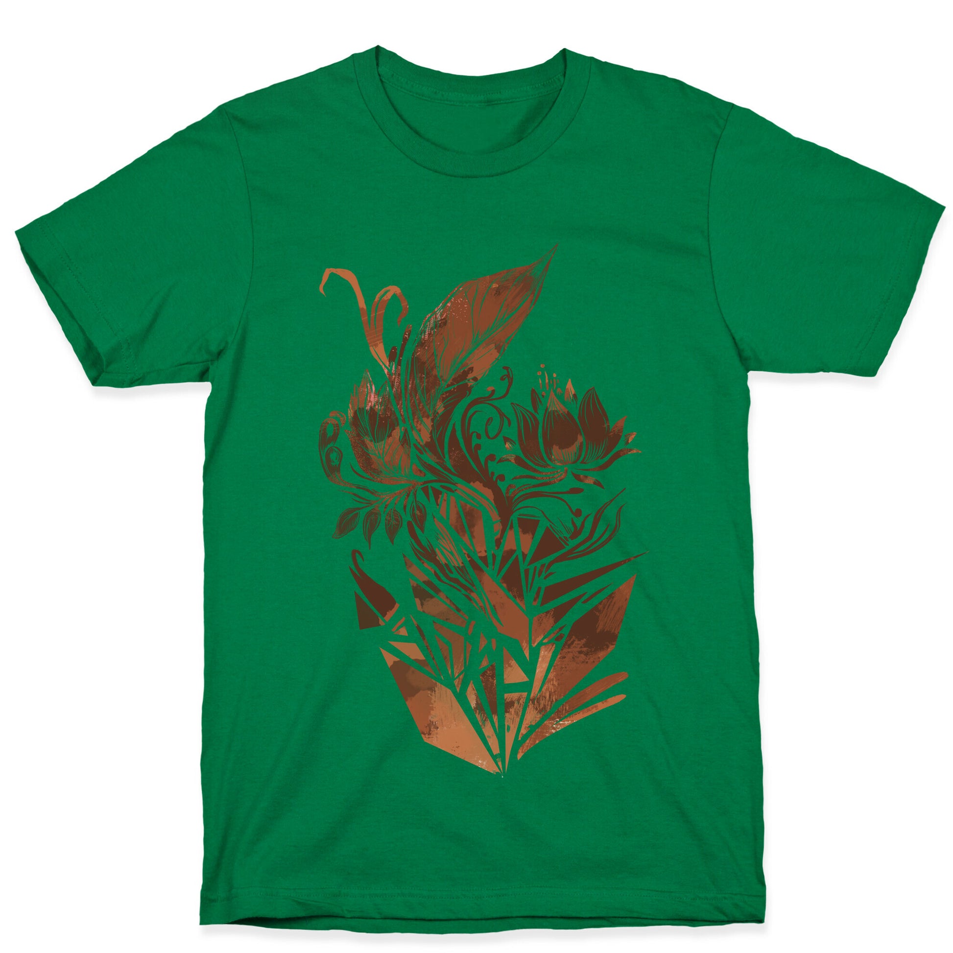 Leaves in Geometry T-Shirt