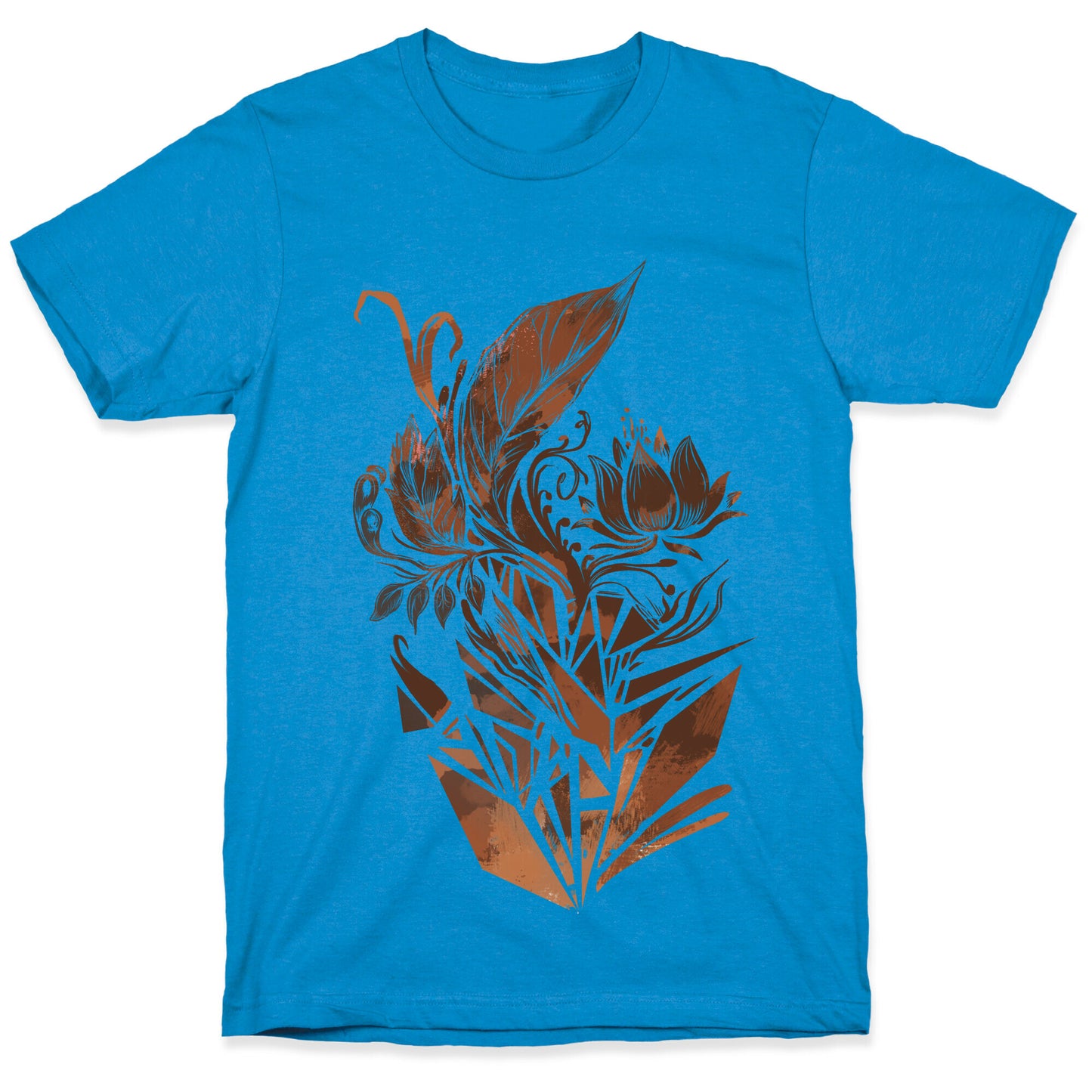 Leaves in Geometry T-Shirt