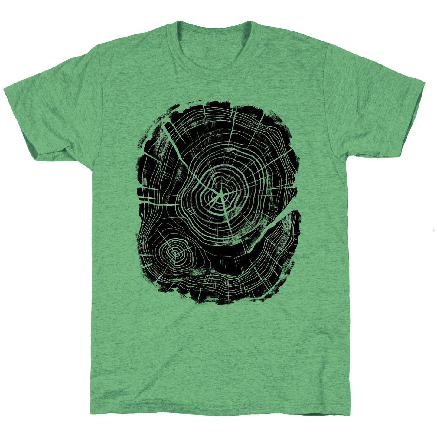 Tree Growth Rings Unisex Triblend Tee