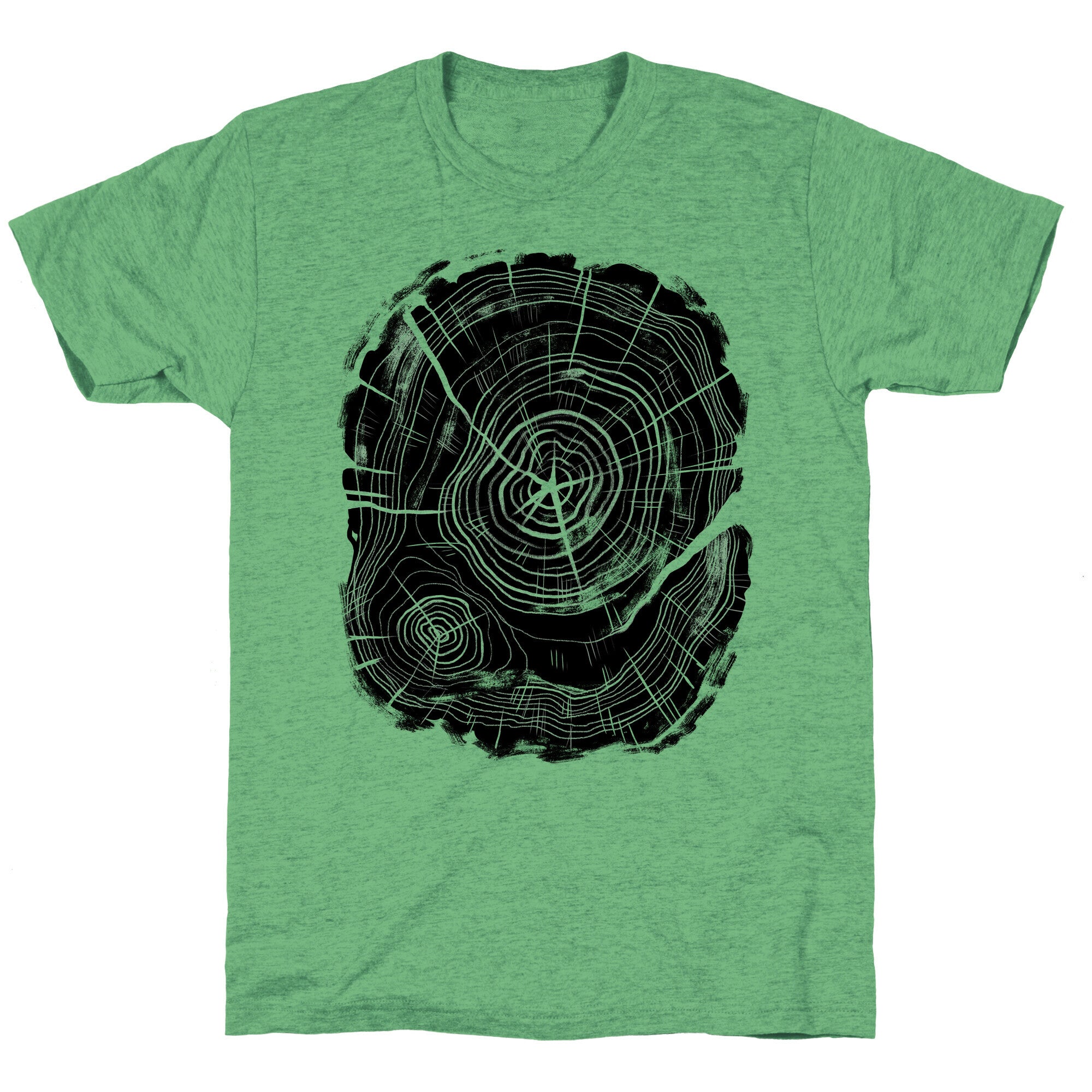 Tree Growth Rings Unisex Triblend Tee