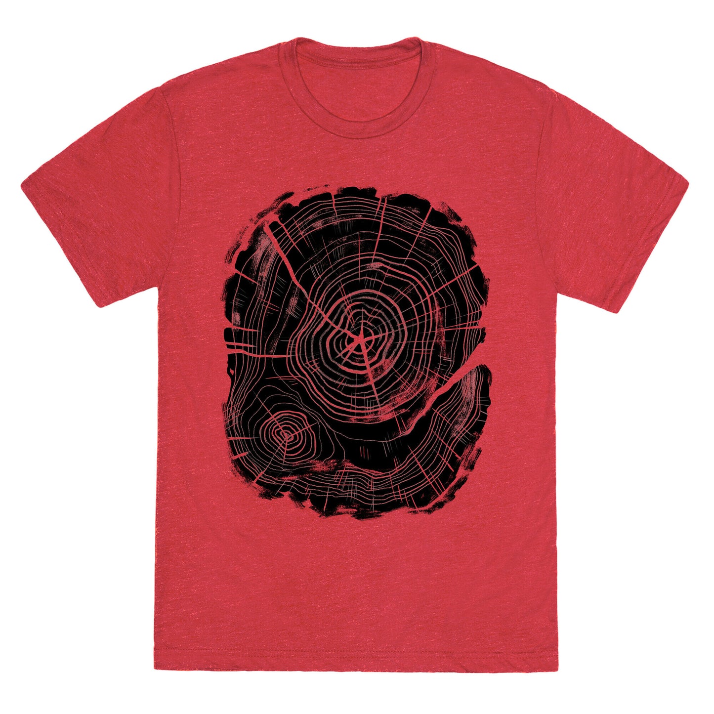 Tree Growth Rings Unisex Triblend Tee