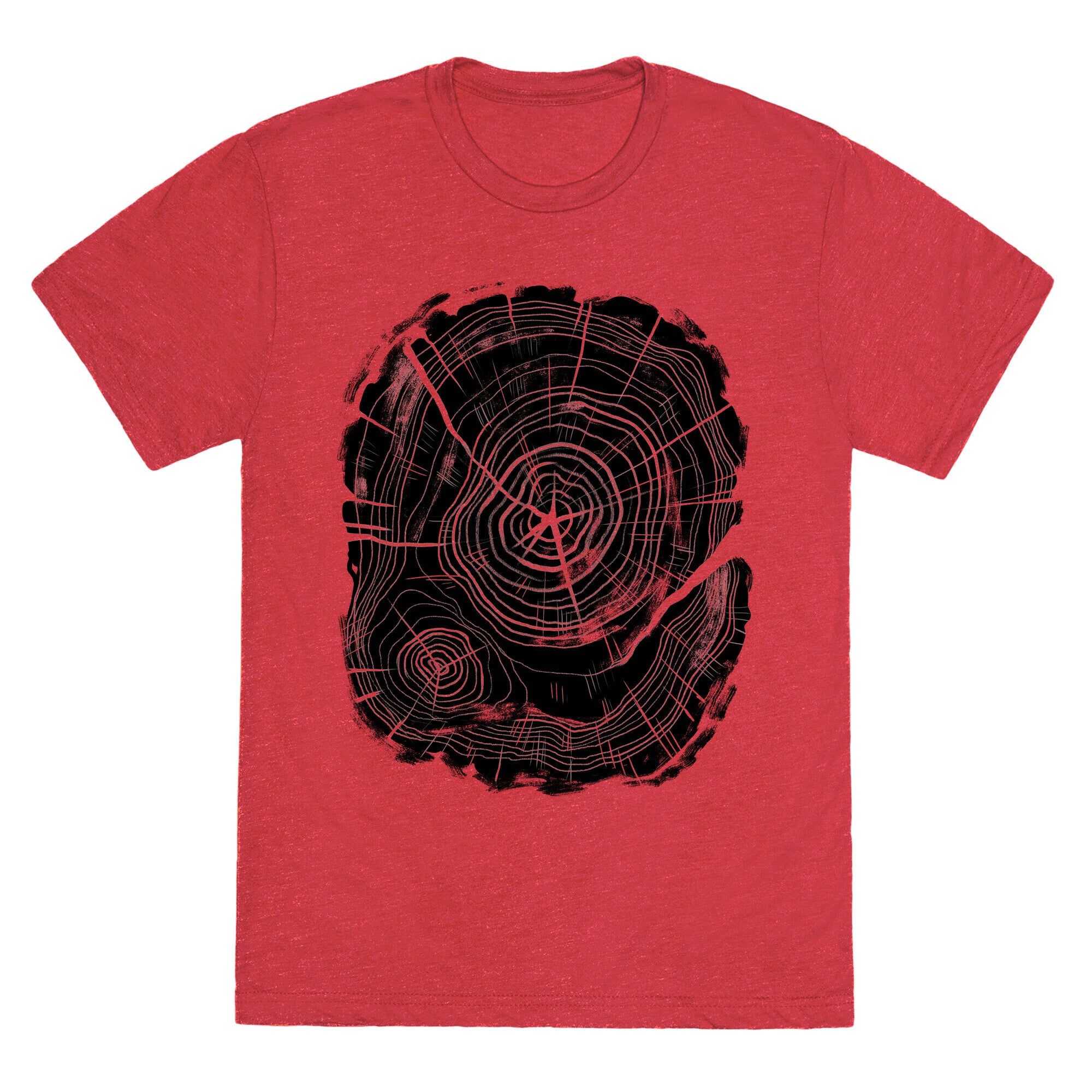 Tree Growth Rings Unisex Triblend Tee