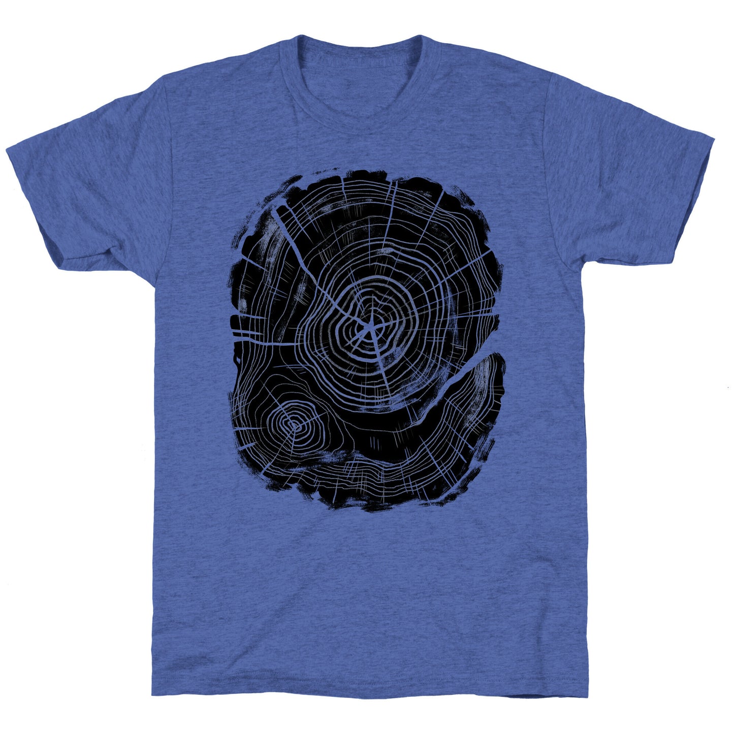 Tree Growth Rings Unisex Triblend Tee