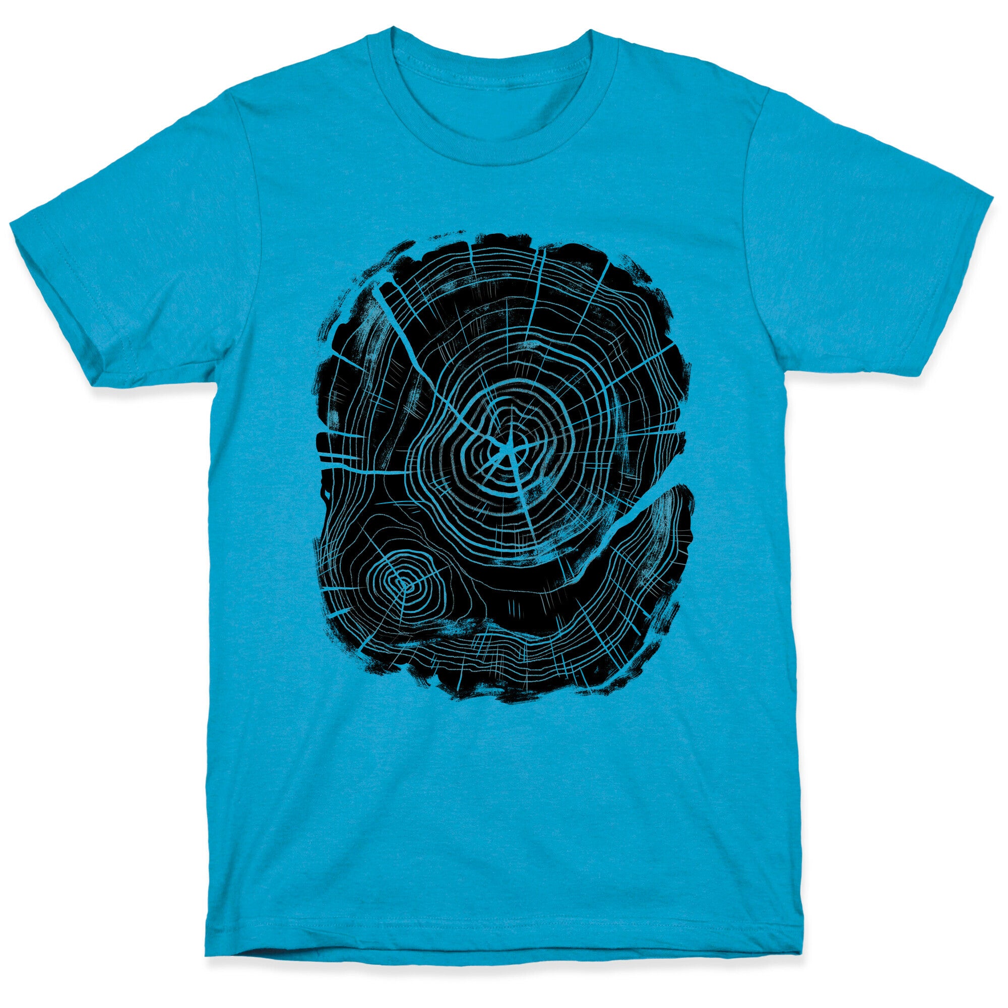 Tree Growth Rings Unisex Triblend Tee