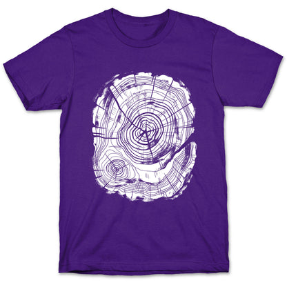 Tree Growth Rings T-Shirt