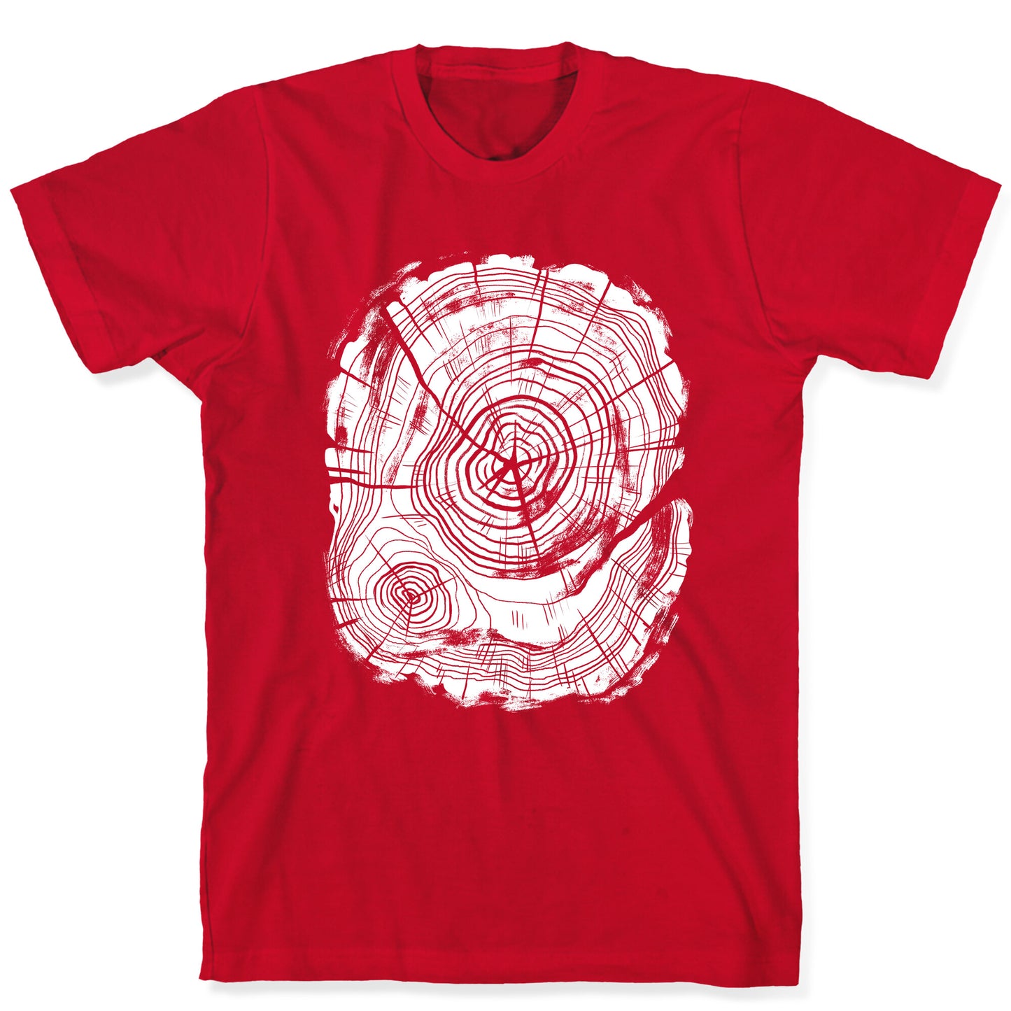 Tree Growth Rings T-Shirt