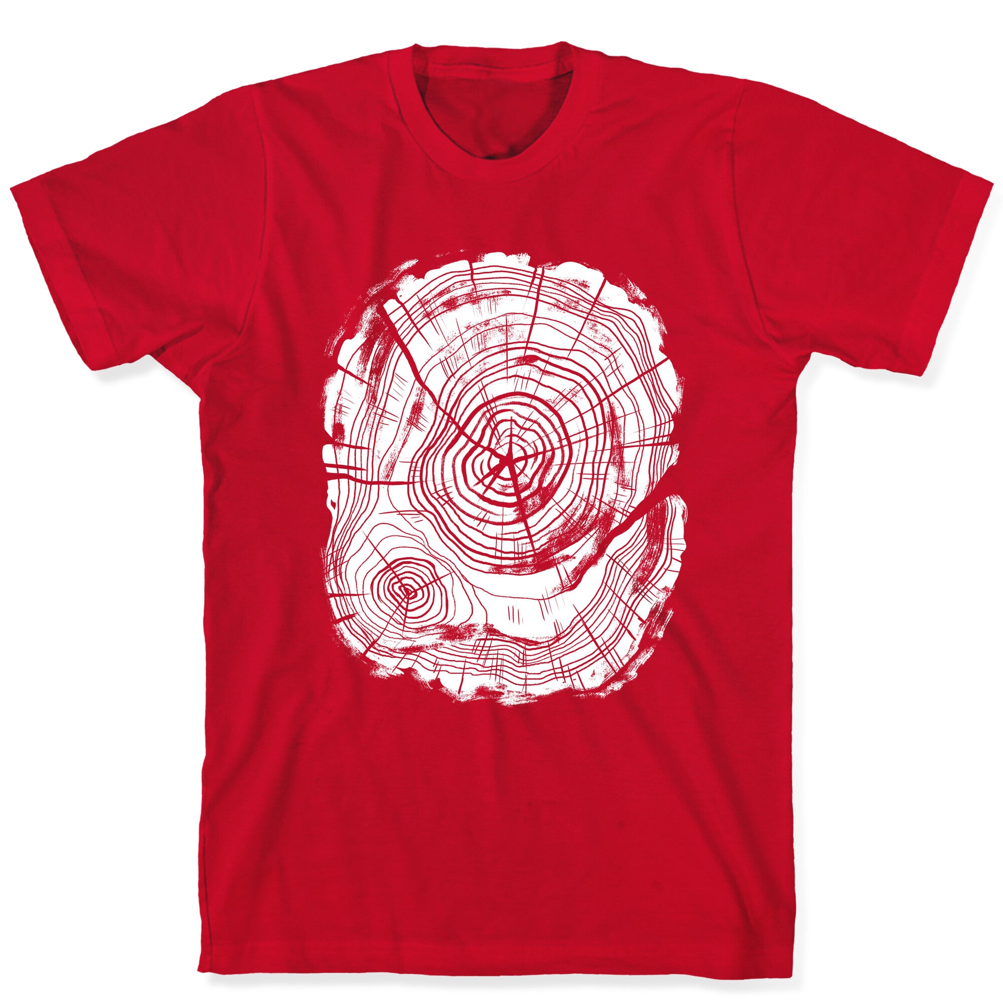 Tree Growth Rings T-Shirt
