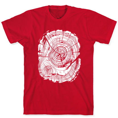 Tree Growth Rings T-Shirt