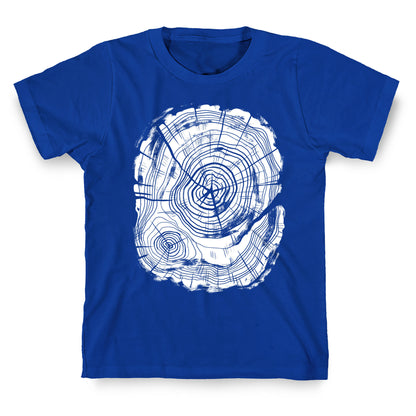 Tree Growth Rings T-Shirt