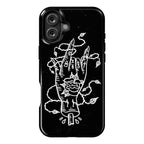 Rock On (Traditional Tattoo) Phone Case