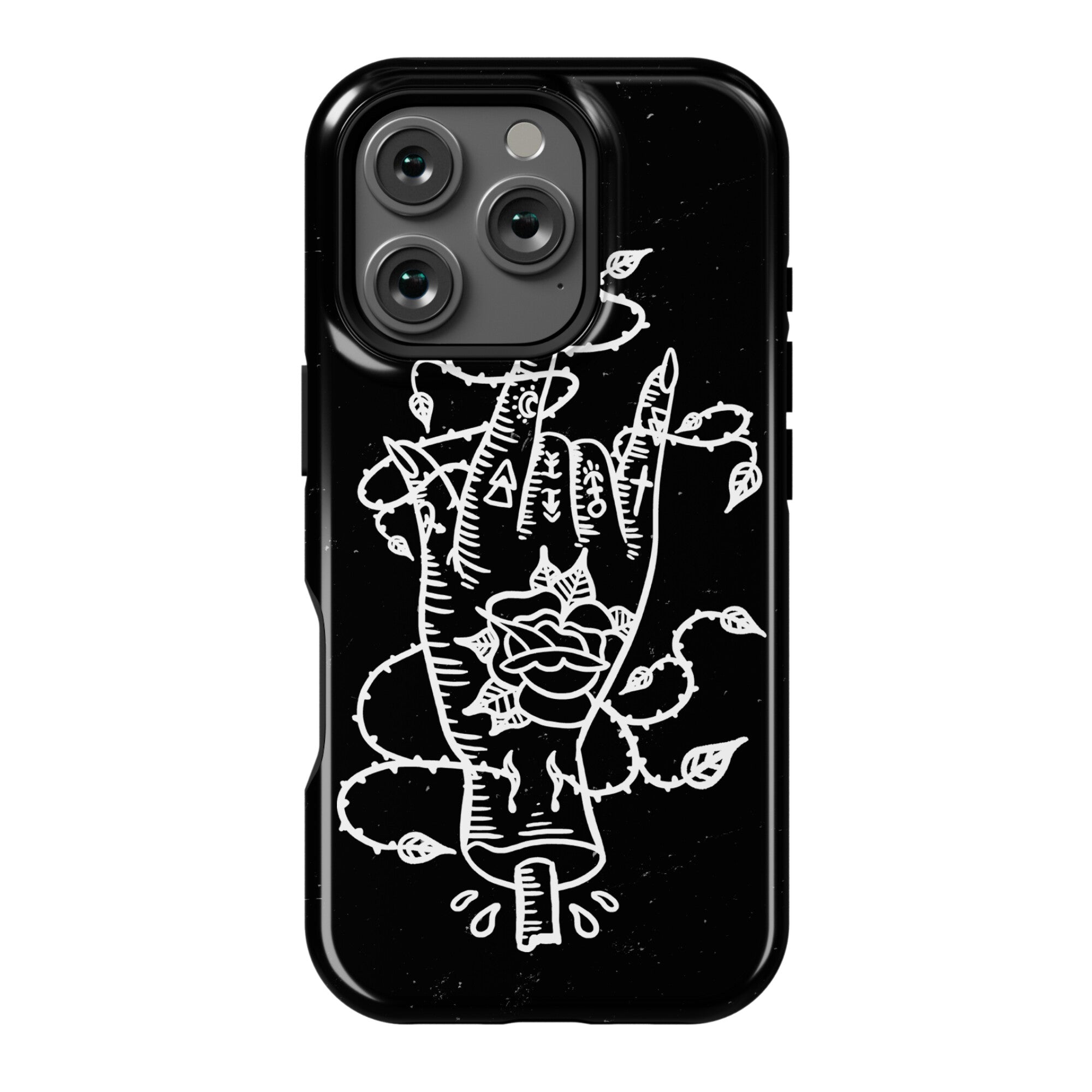 Rock On (Traditional Tattoo) Phone Case