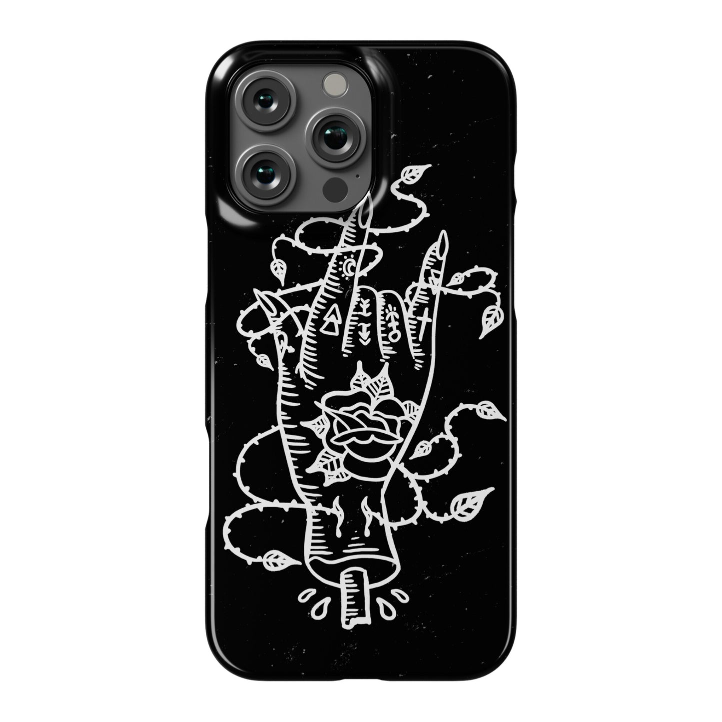 Rock On (Traditional Tattoo) Phone Case