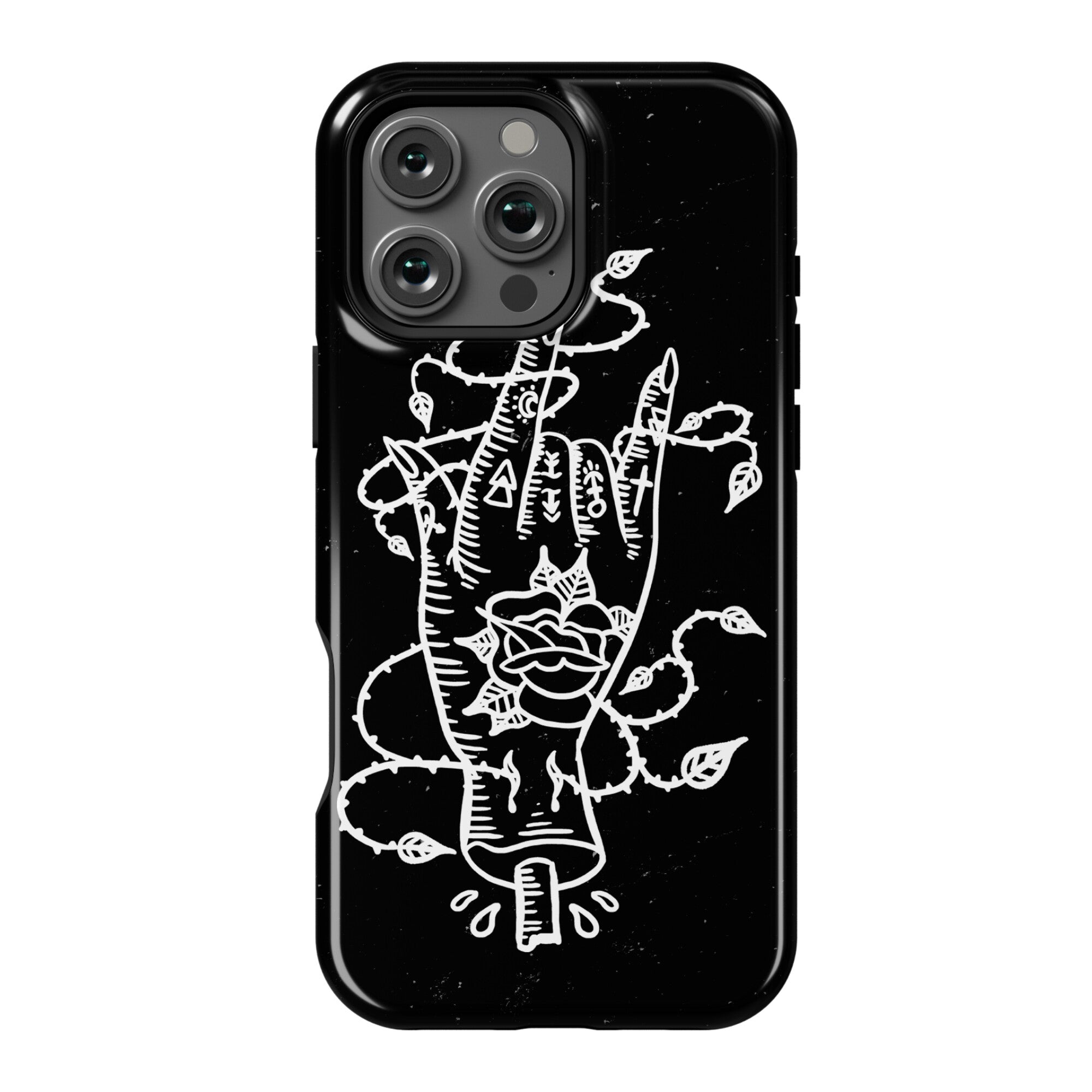 Rock On (Traditional Tattoo) Phone Case