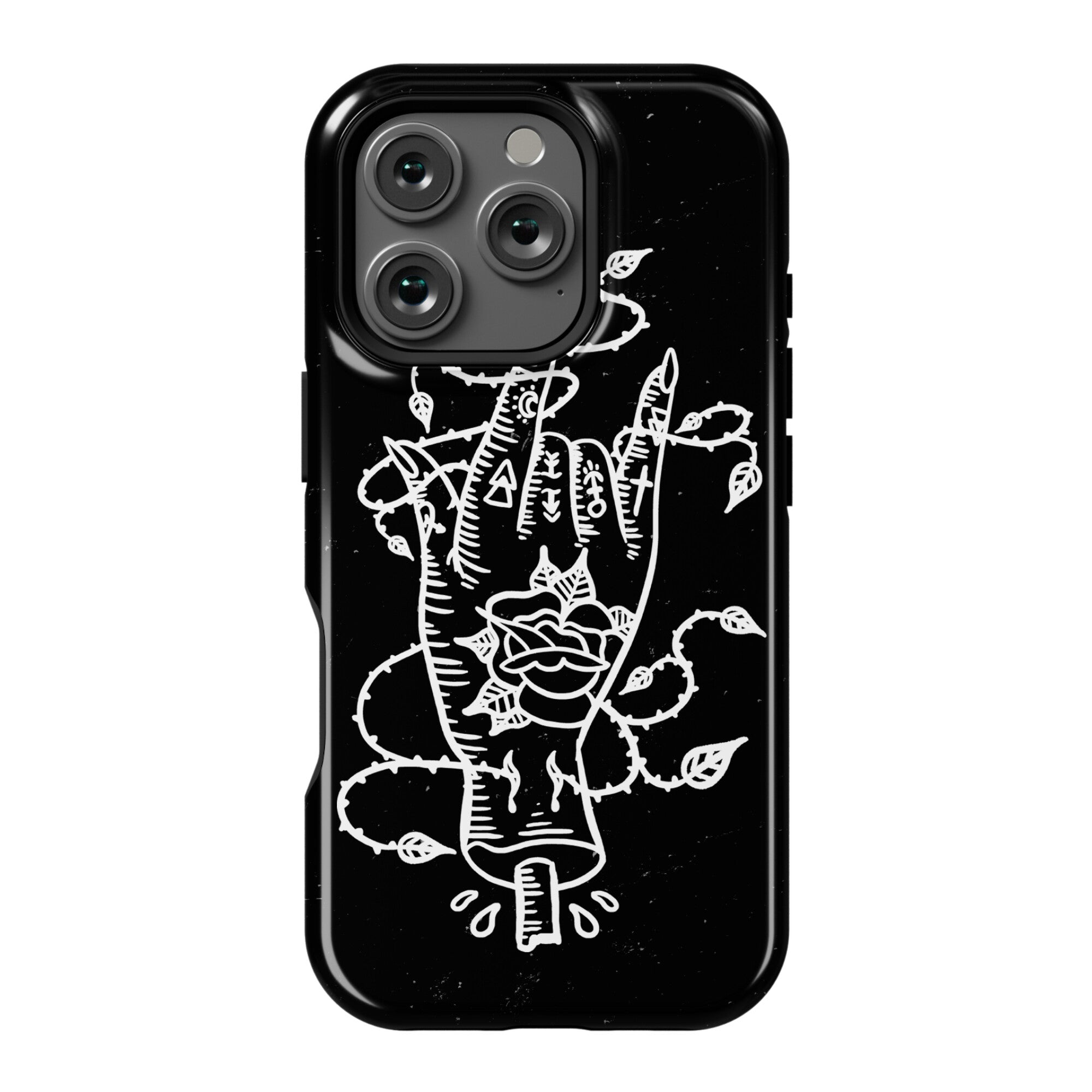 Rock On (Traditional Tattoo) Phone Case