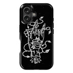 Rock On (Traditional Tattoo) Phone Case