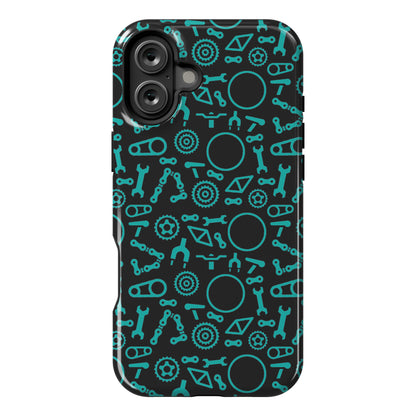 Bike Parts Pattern Phone Case