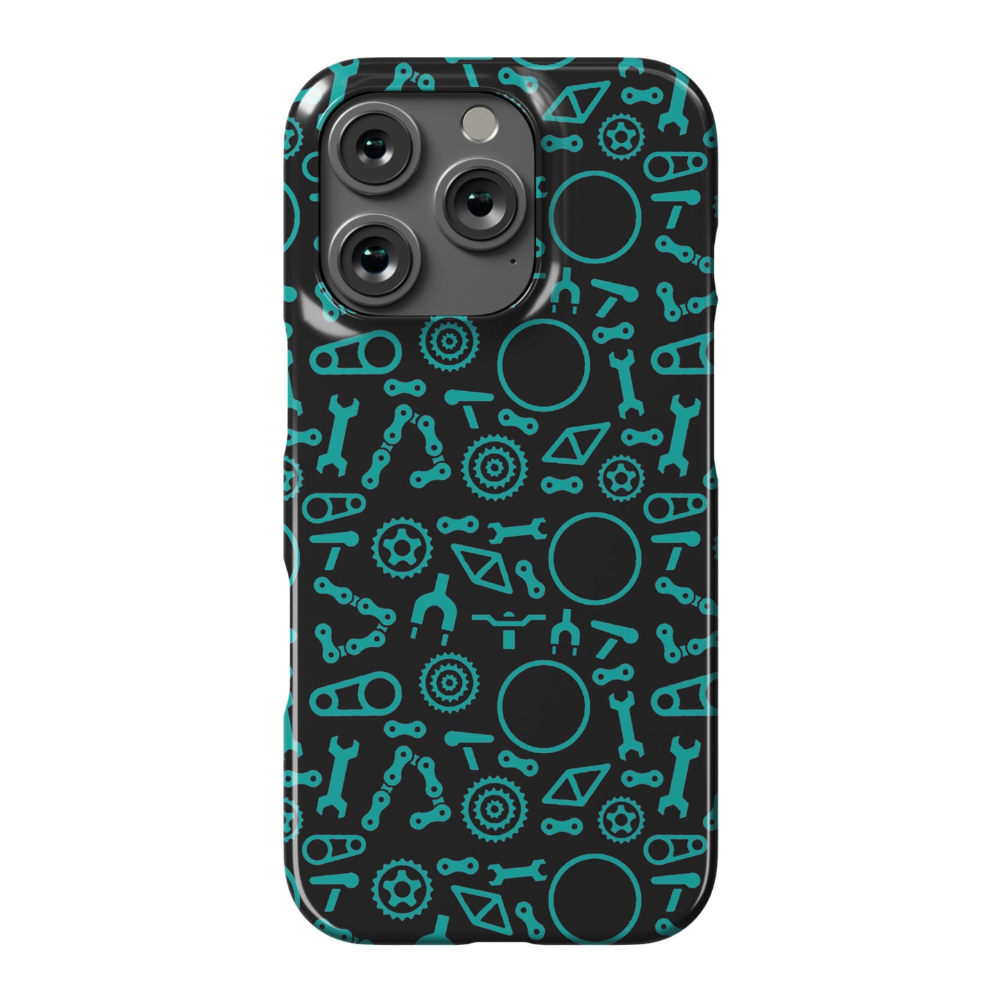 Bike Parts Pattern Phone Case