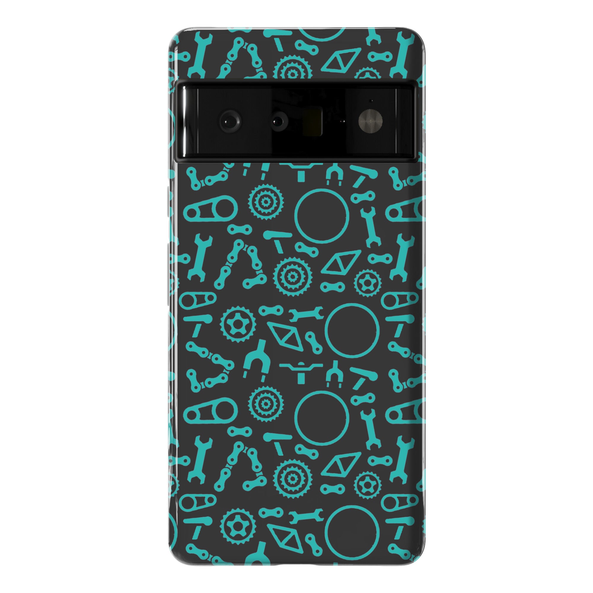 Bike Parts Pattern Phone Case