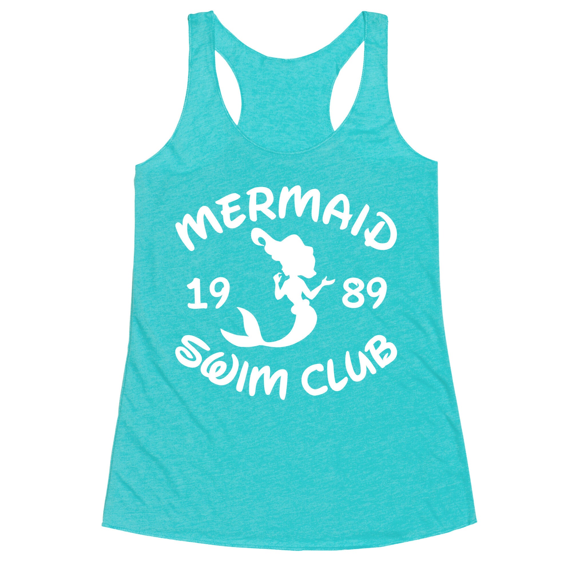 Mermaid Swim Club Racerback Tank