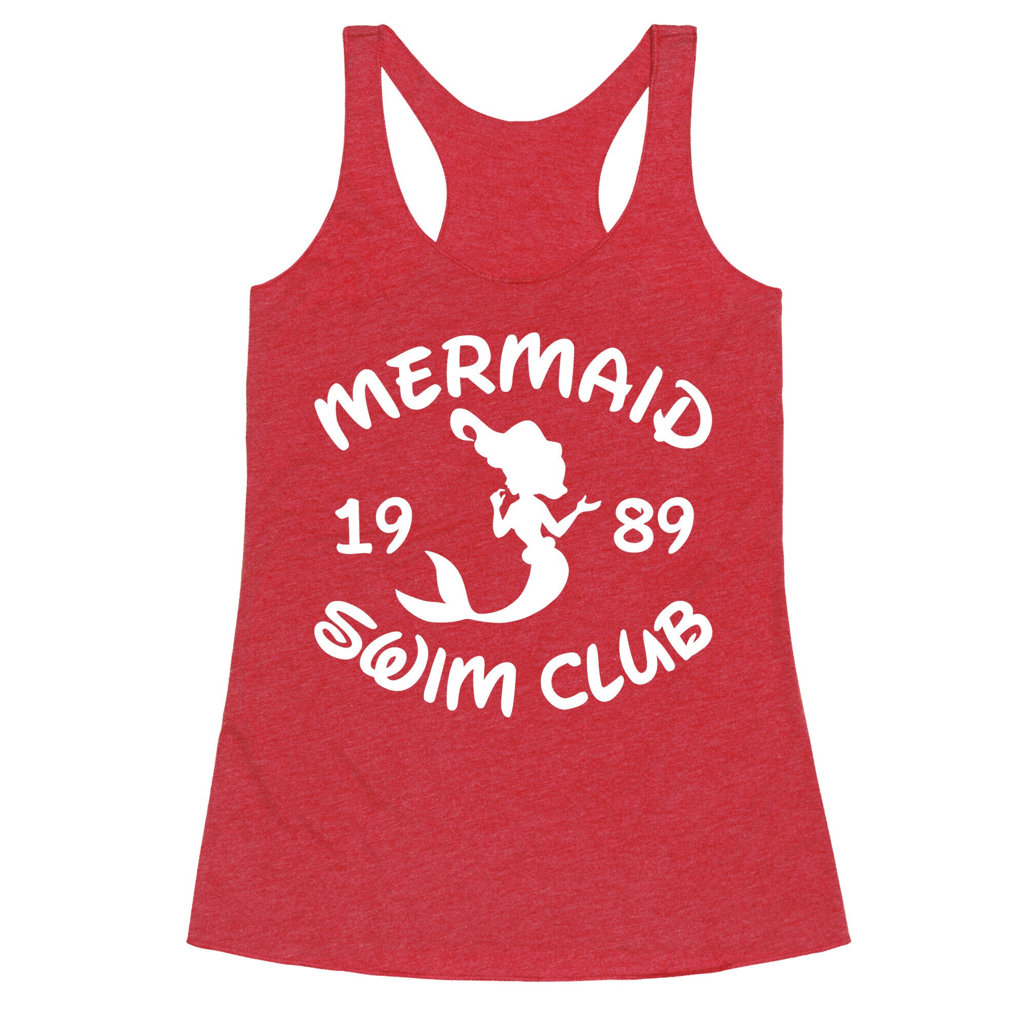 Mermaid Swim Club Racerback Tank