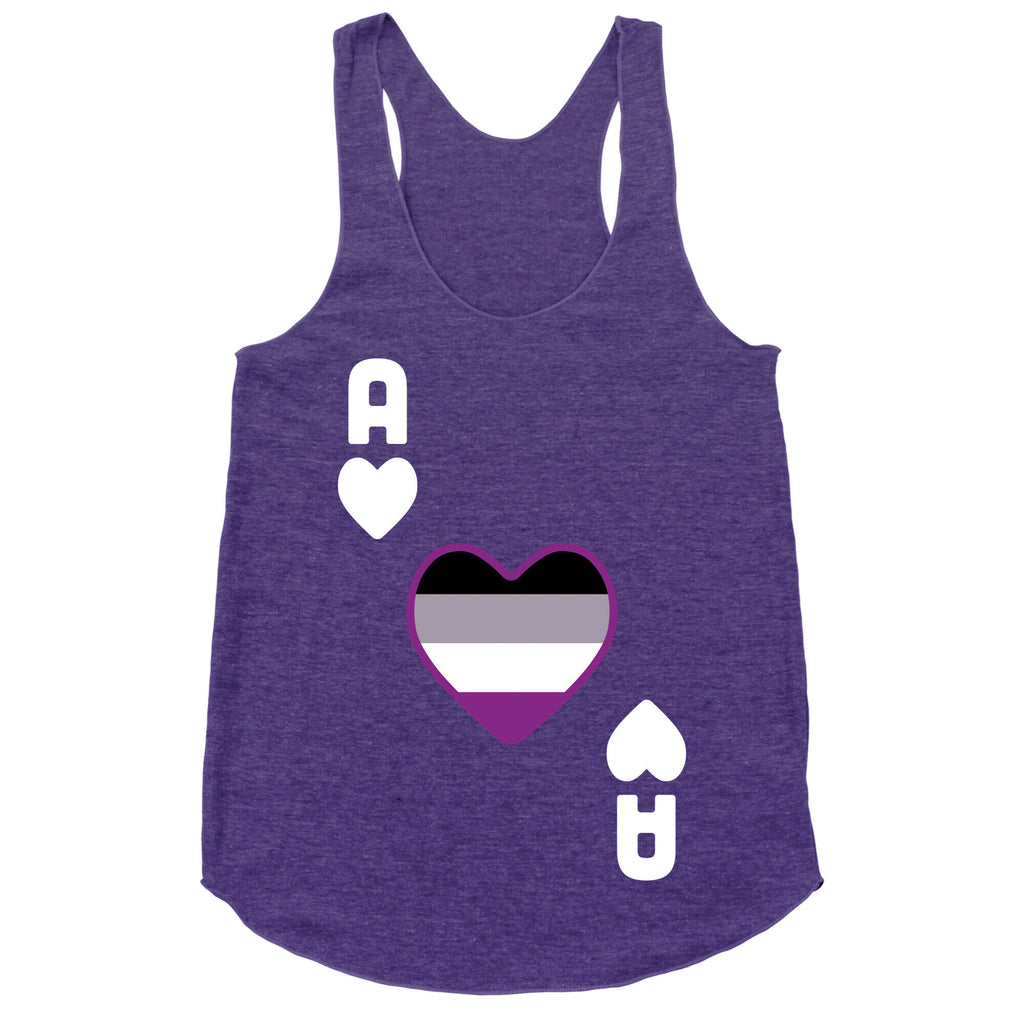 Ace Of Hearts Racerback Tank