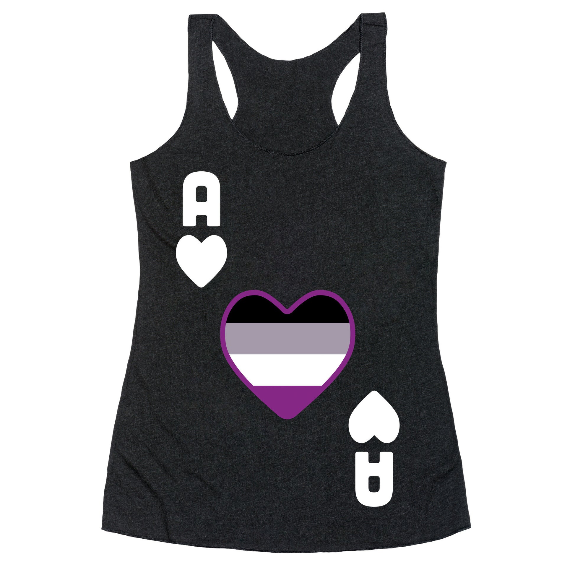 Ace Of Hearts Racerback Tank