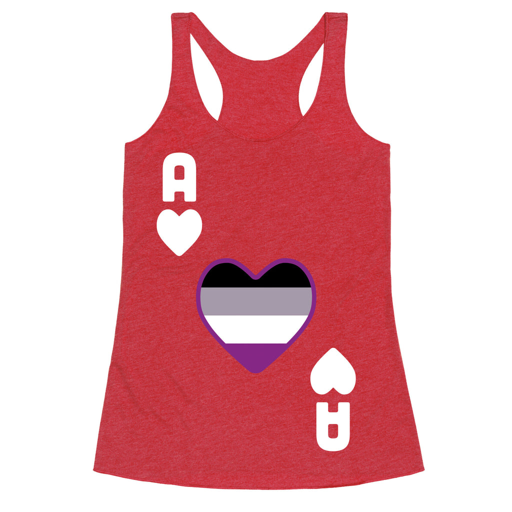 Ace Of Hearts Racerback Tank