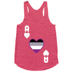 Ace Of Hearts Racerback Tank