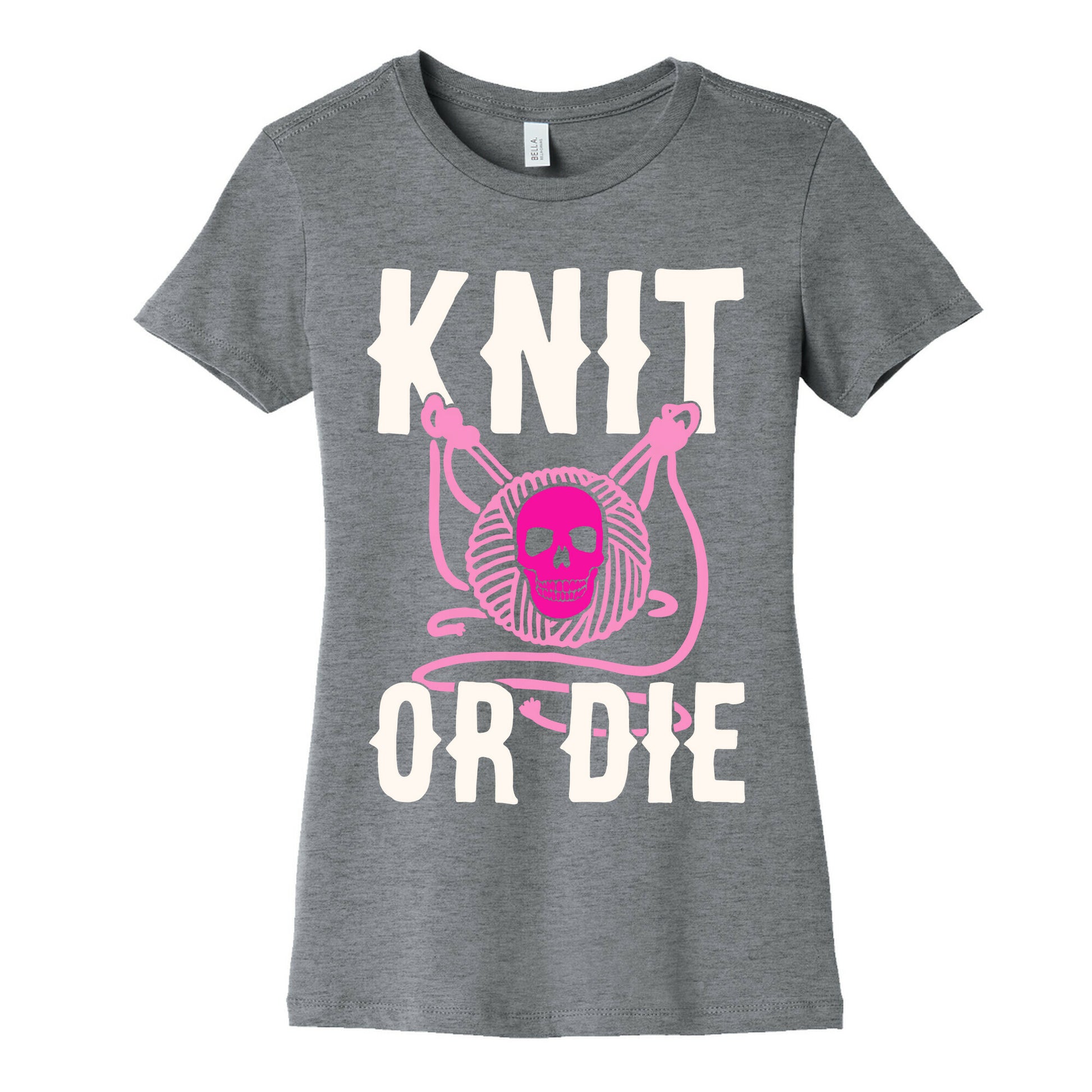 Knit or Die Women's Cotton Tee