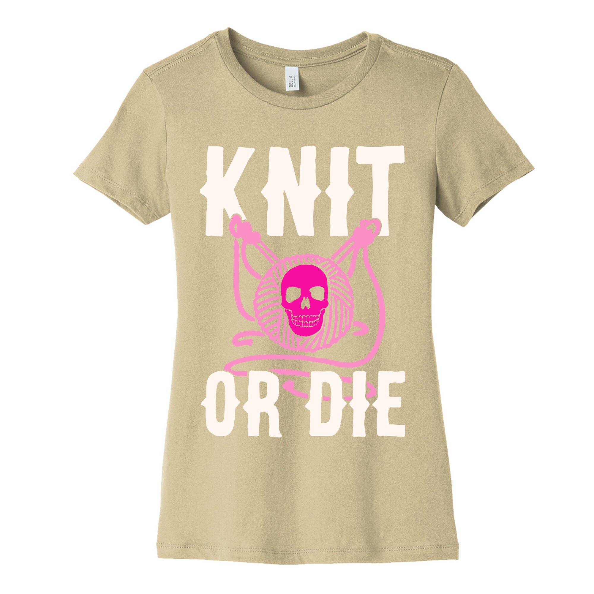 Knit or Die Women's Cotton Tee