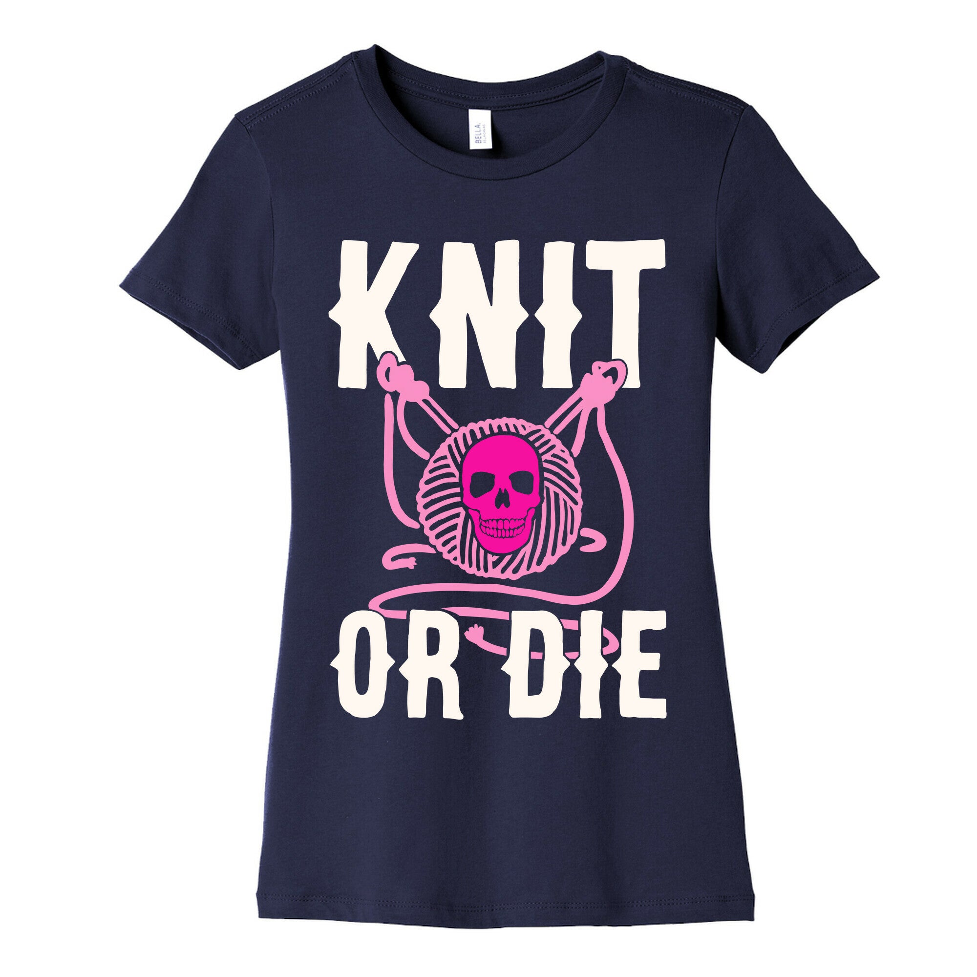 Knit or Die Women's Cotton Tee