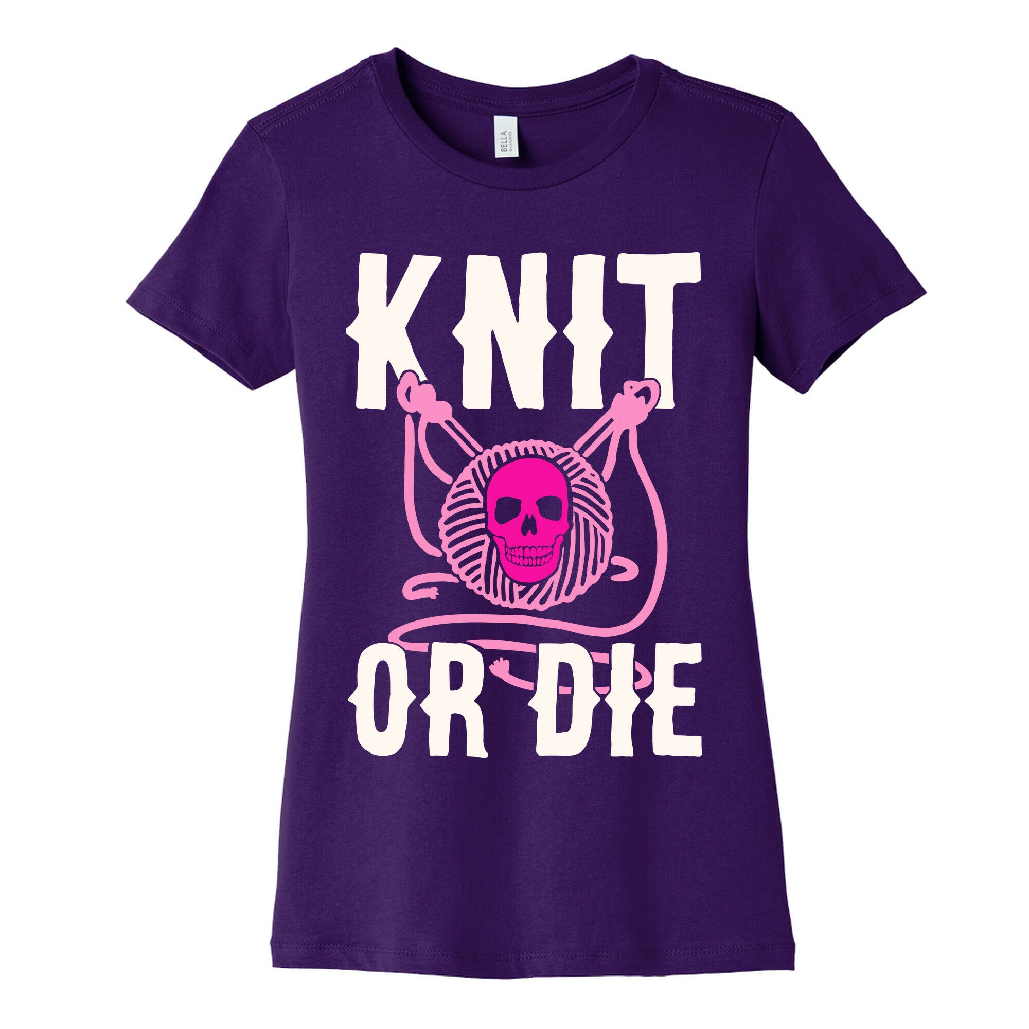 Knit or Die Women's Cotton Tee