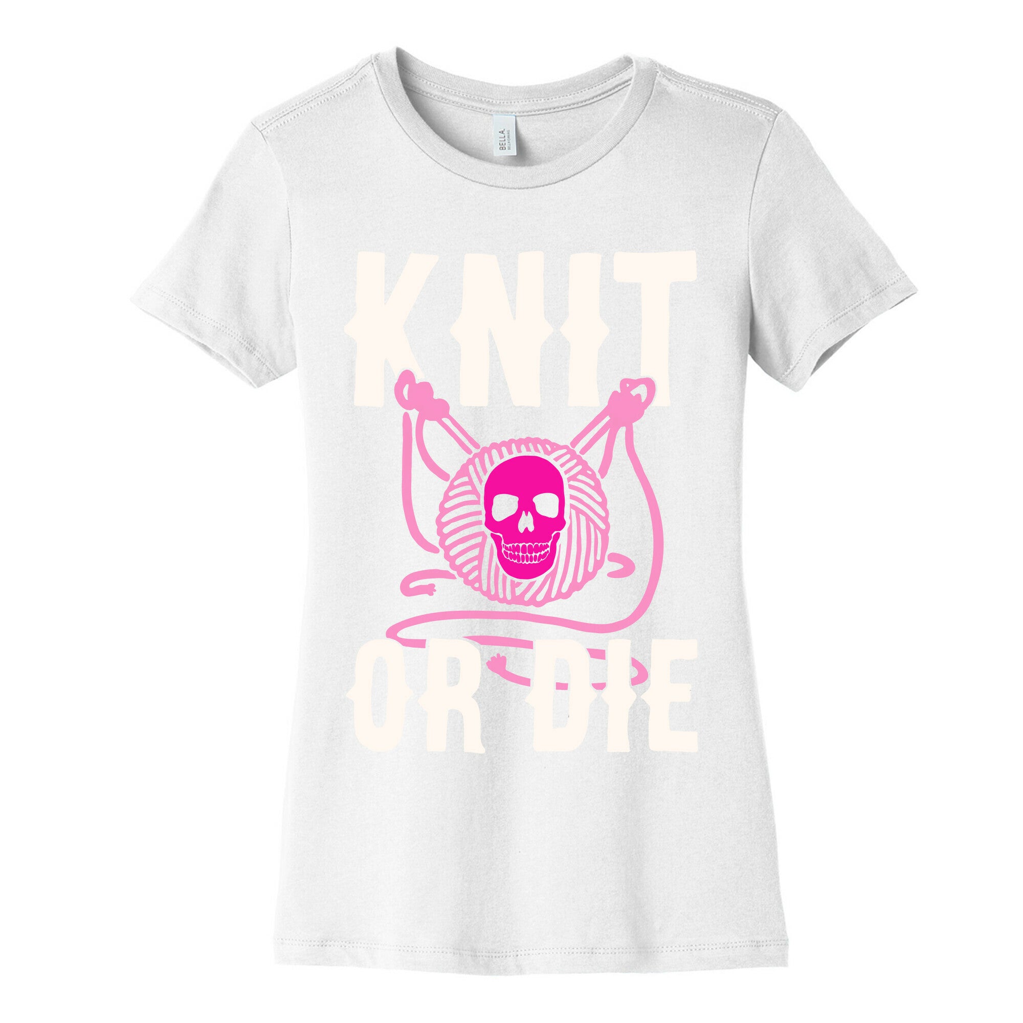 Knit or Die Women's Cotton Tee